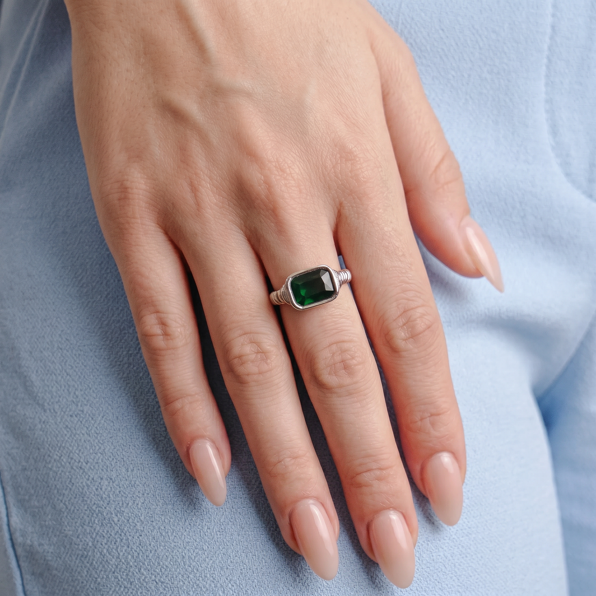 Ginevra Ring (White Gold)