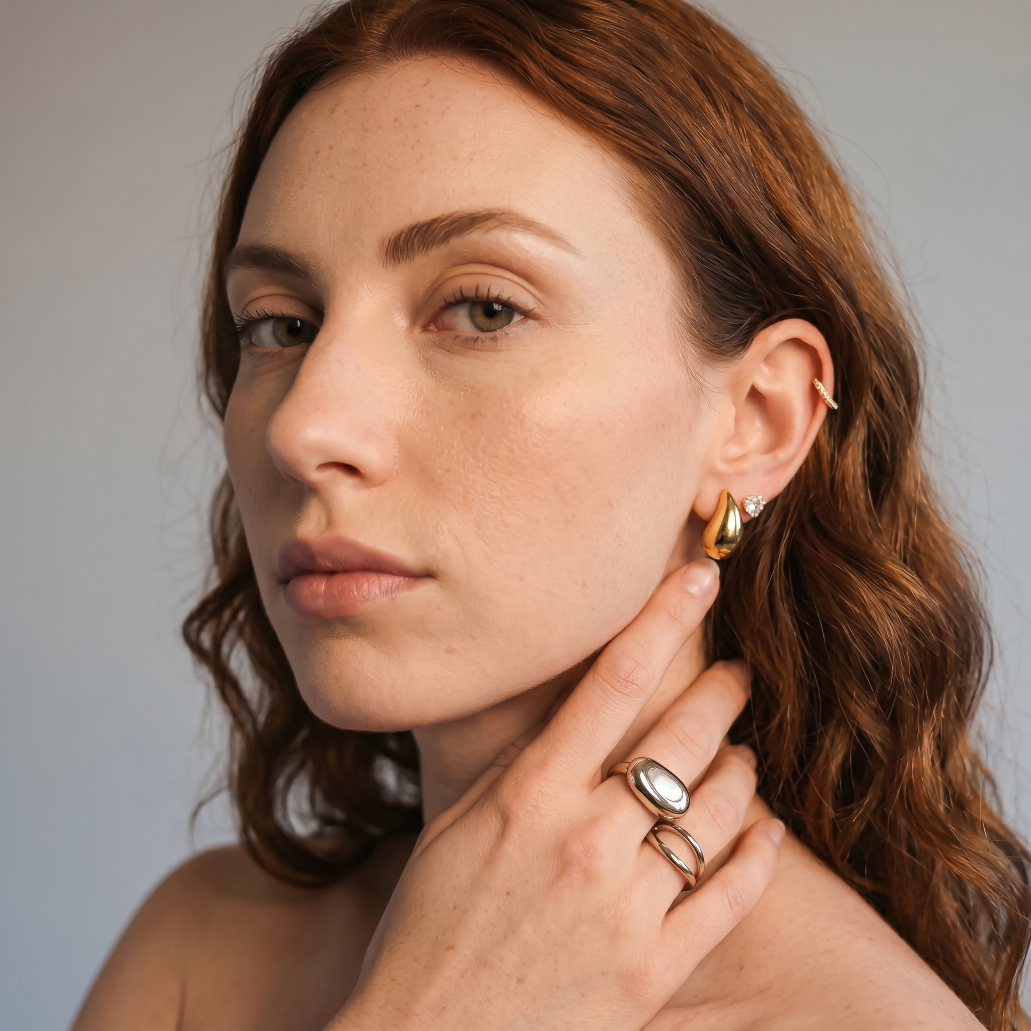 Cleo Earrings (Gold)