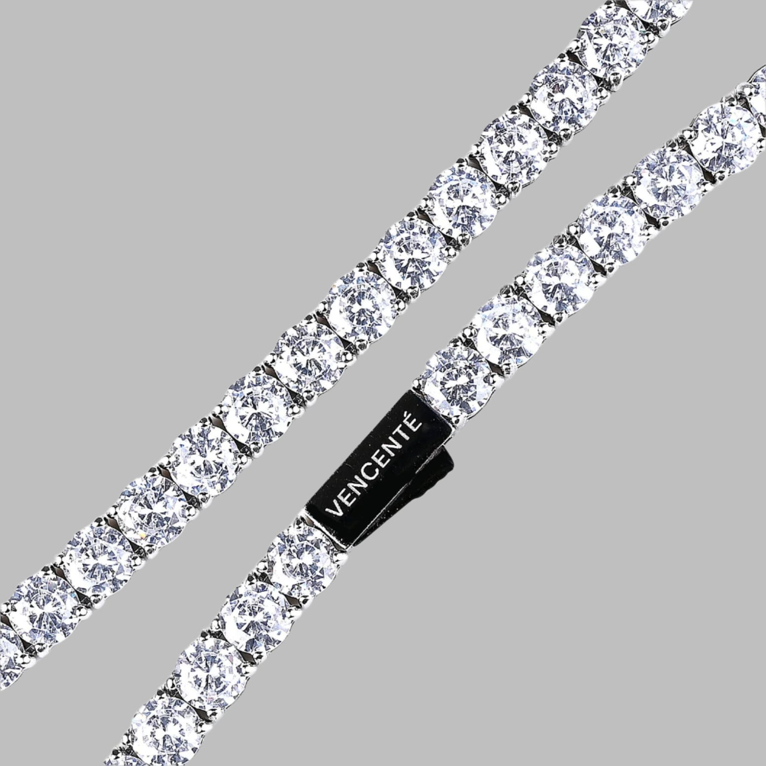 Tennis Chain 5MM (White Gold)