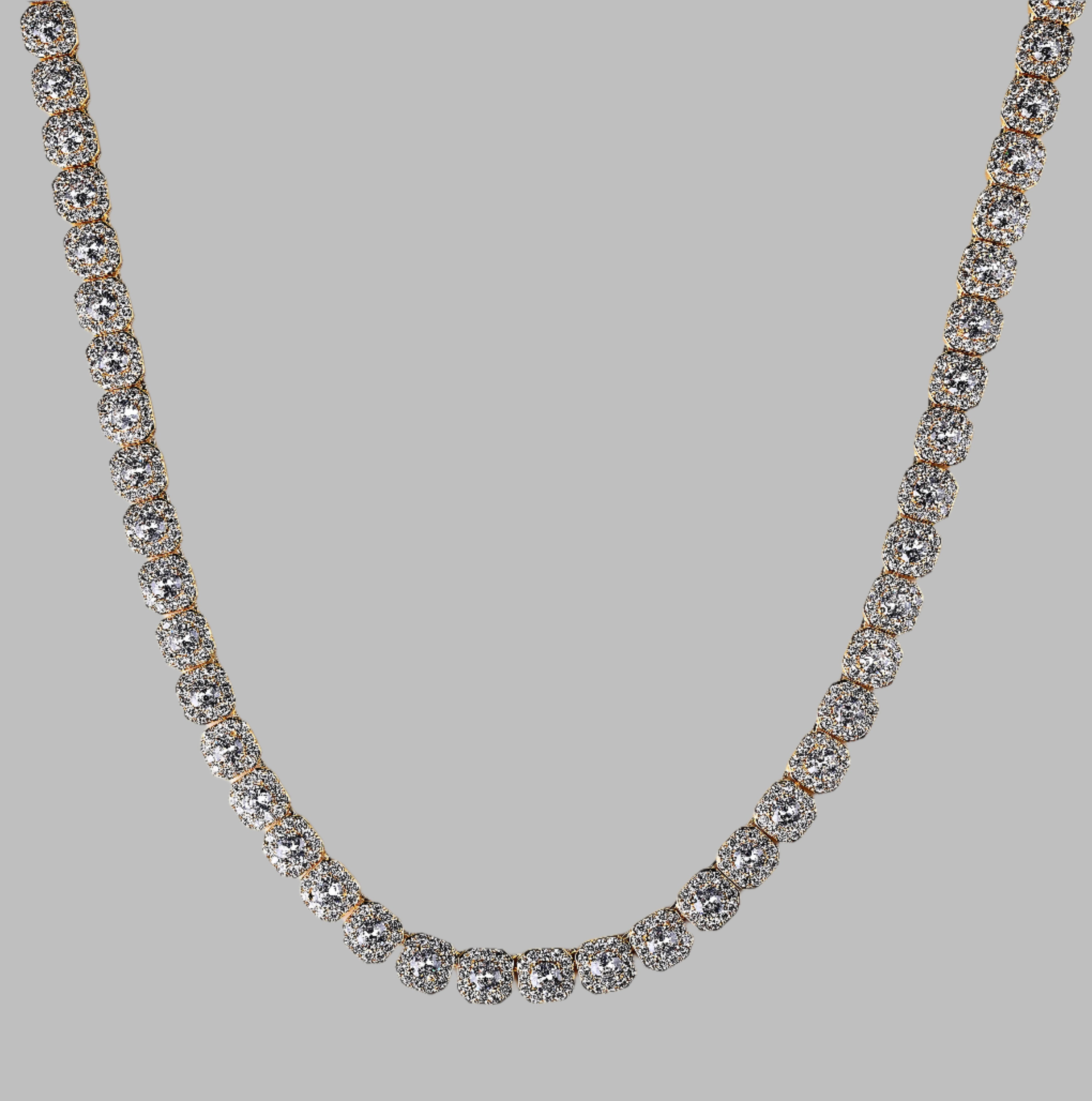 Baguette Chain 10MM (Gold)