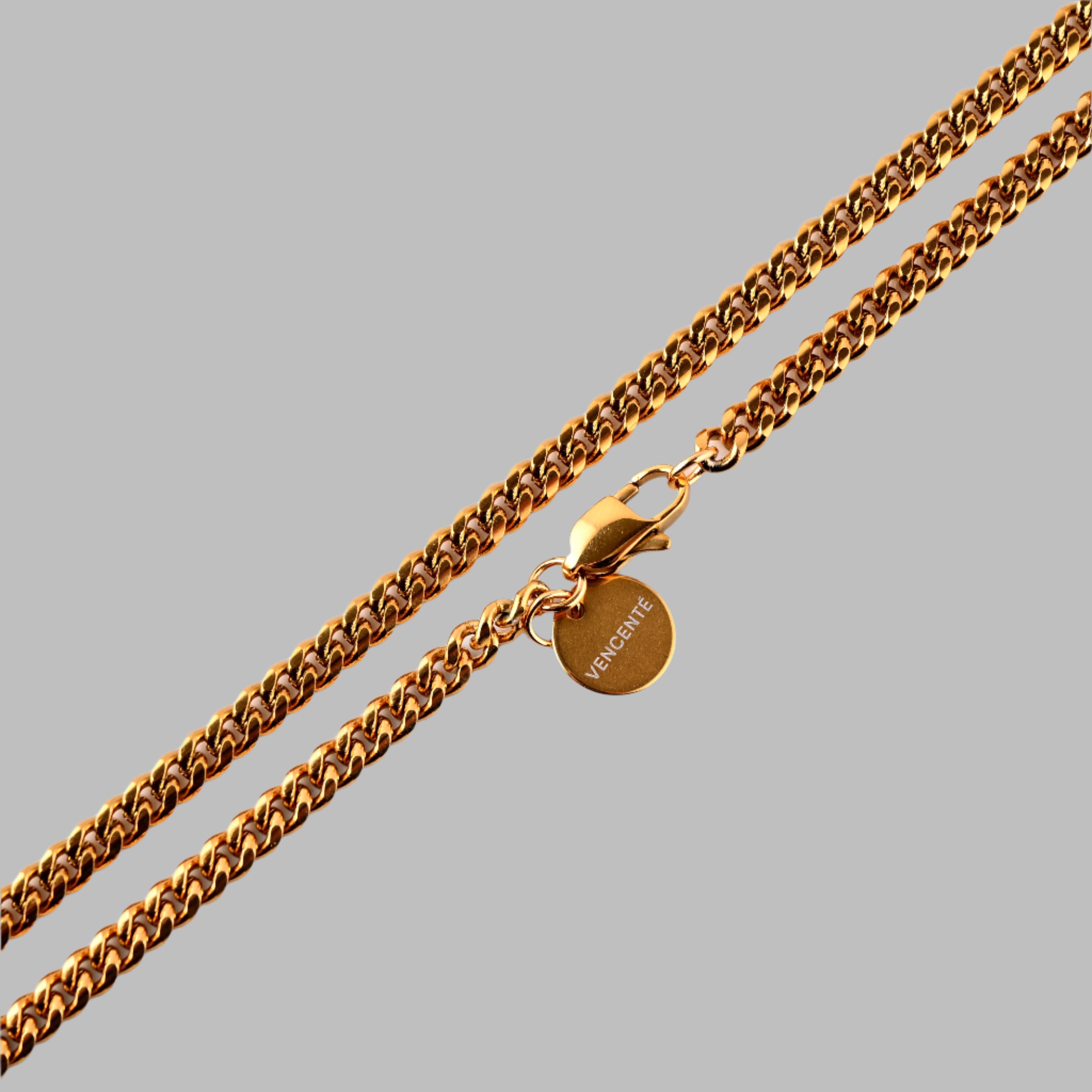 Cuban Chain 4MM (Gold)