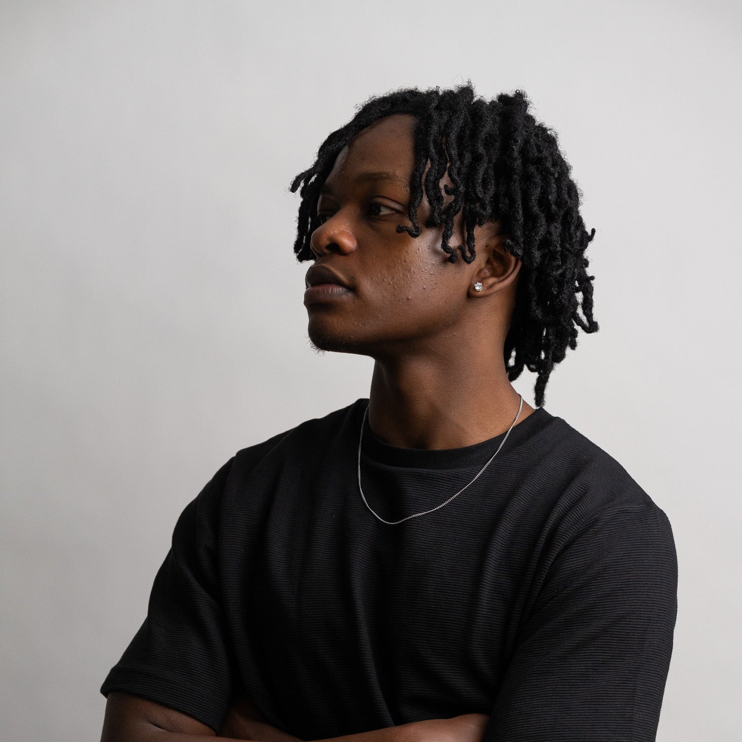 Aster Studs (White Gold)