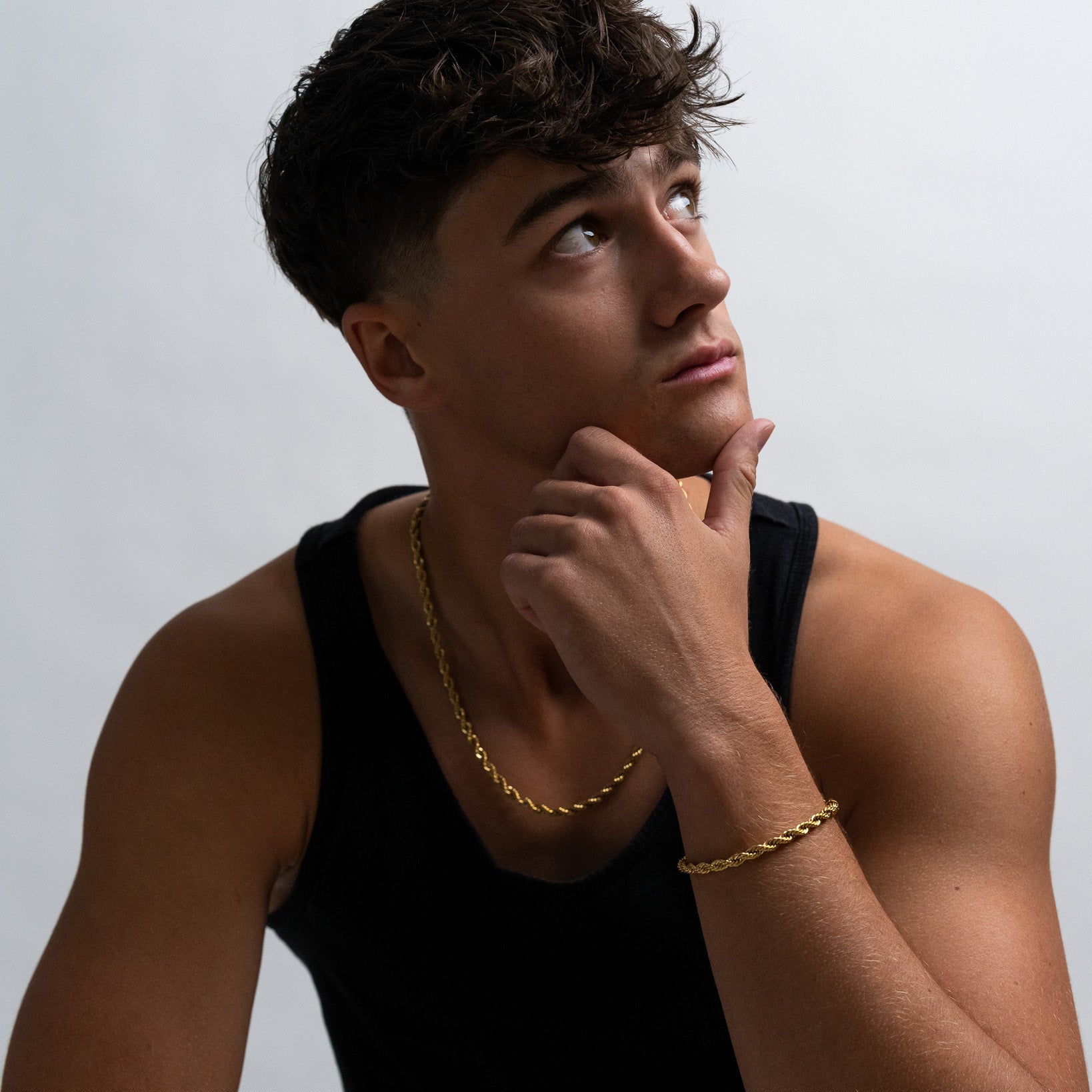 Rope Bracelet 5MM (Gold)