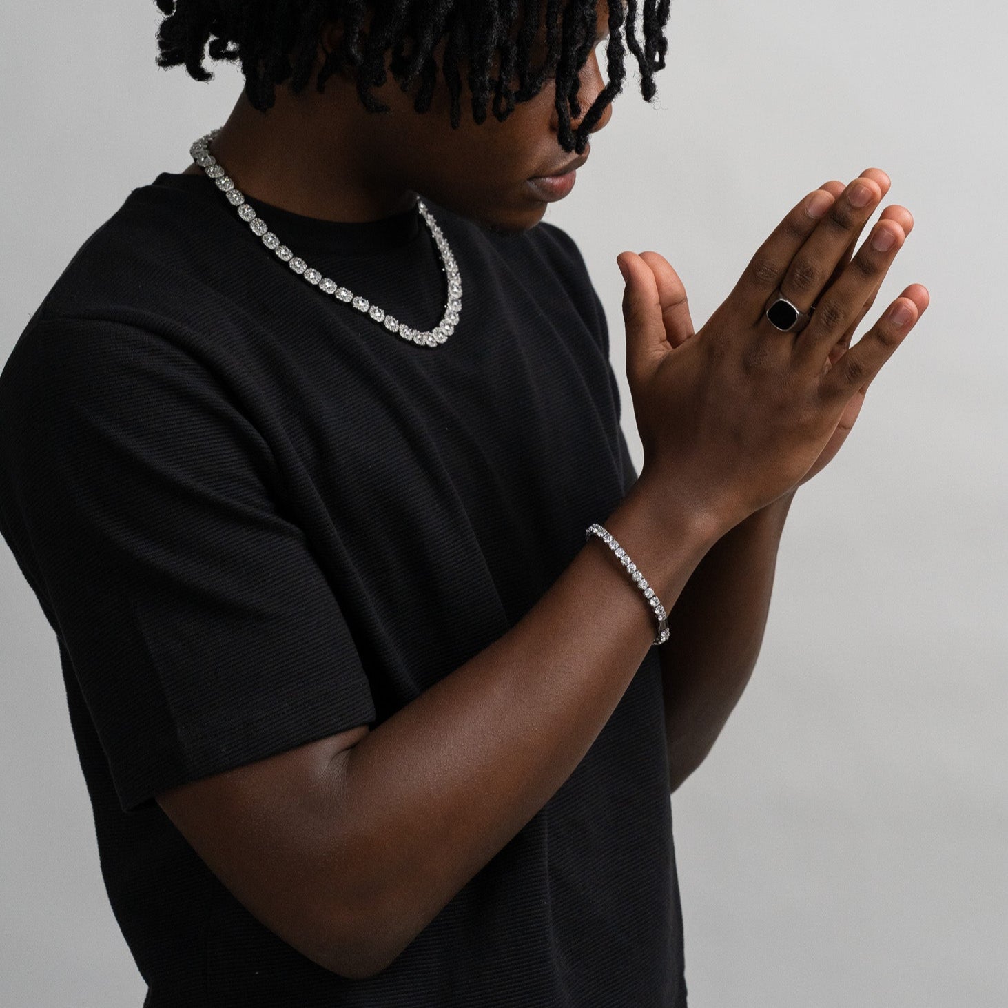 Tennis Bracelet 5mm (White Gold)