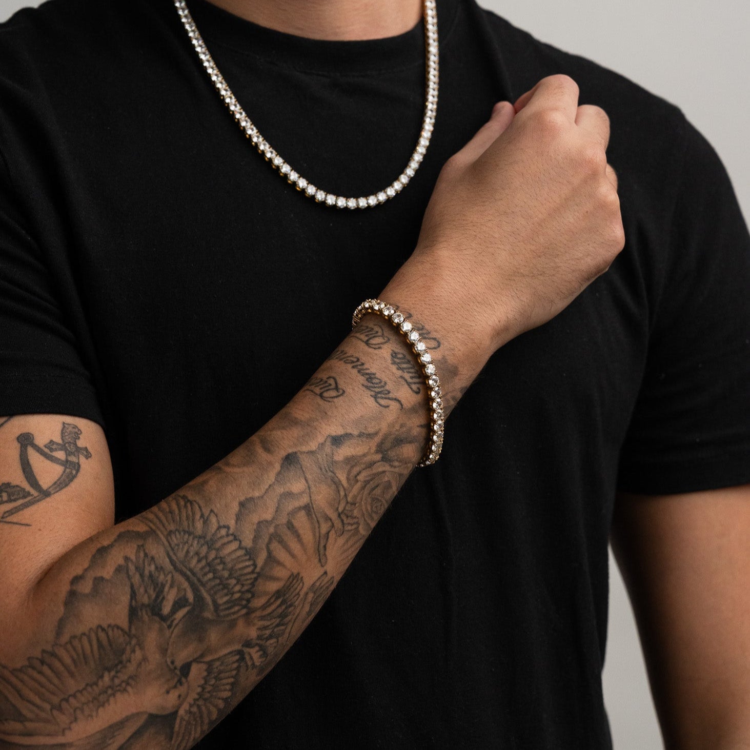 Tennis Bracelet 5MM (Gold)