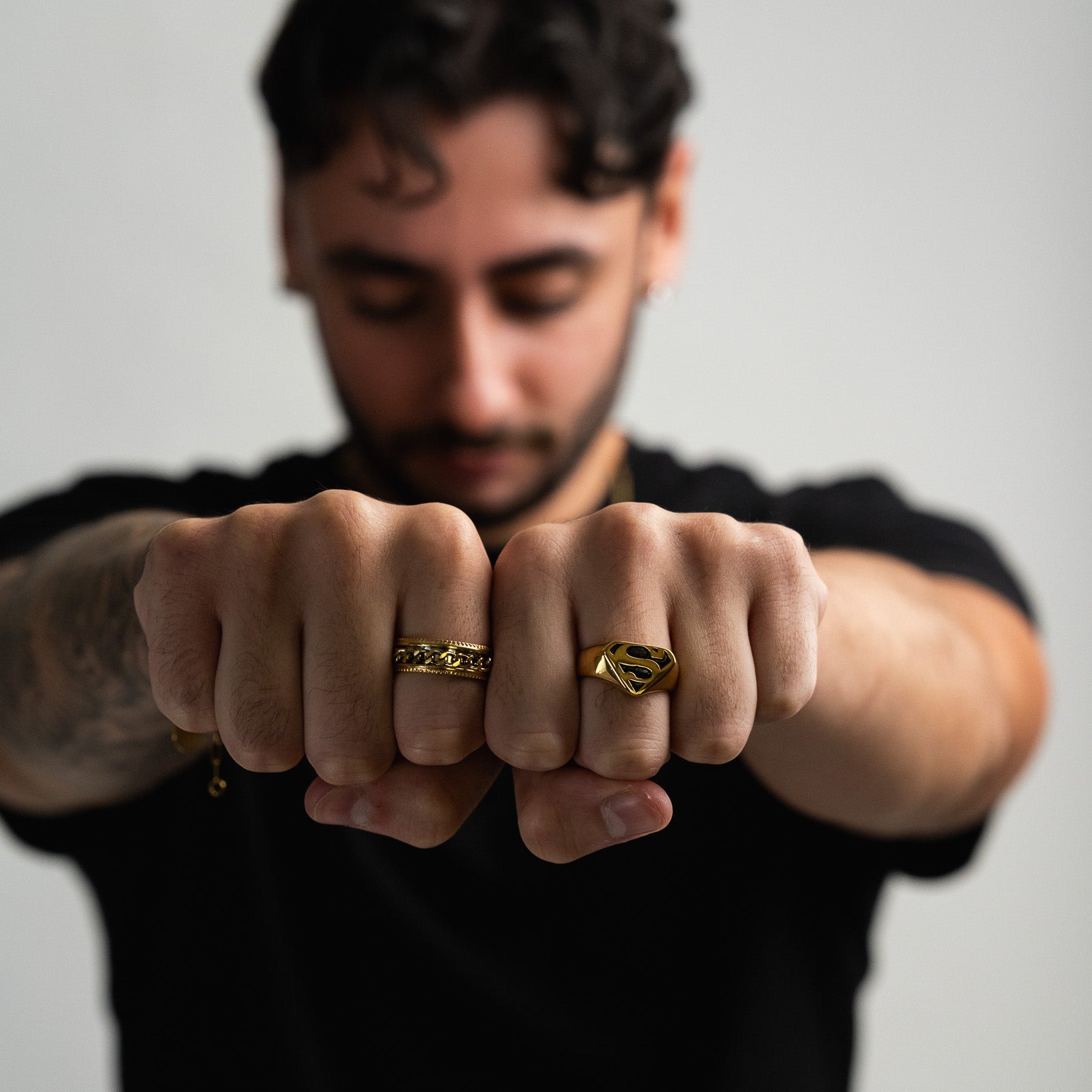 SuperMan Ring (Gold)
