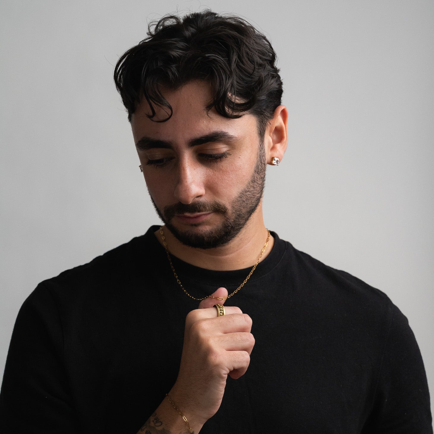 Paper Clip Chain 5MM (Gold)