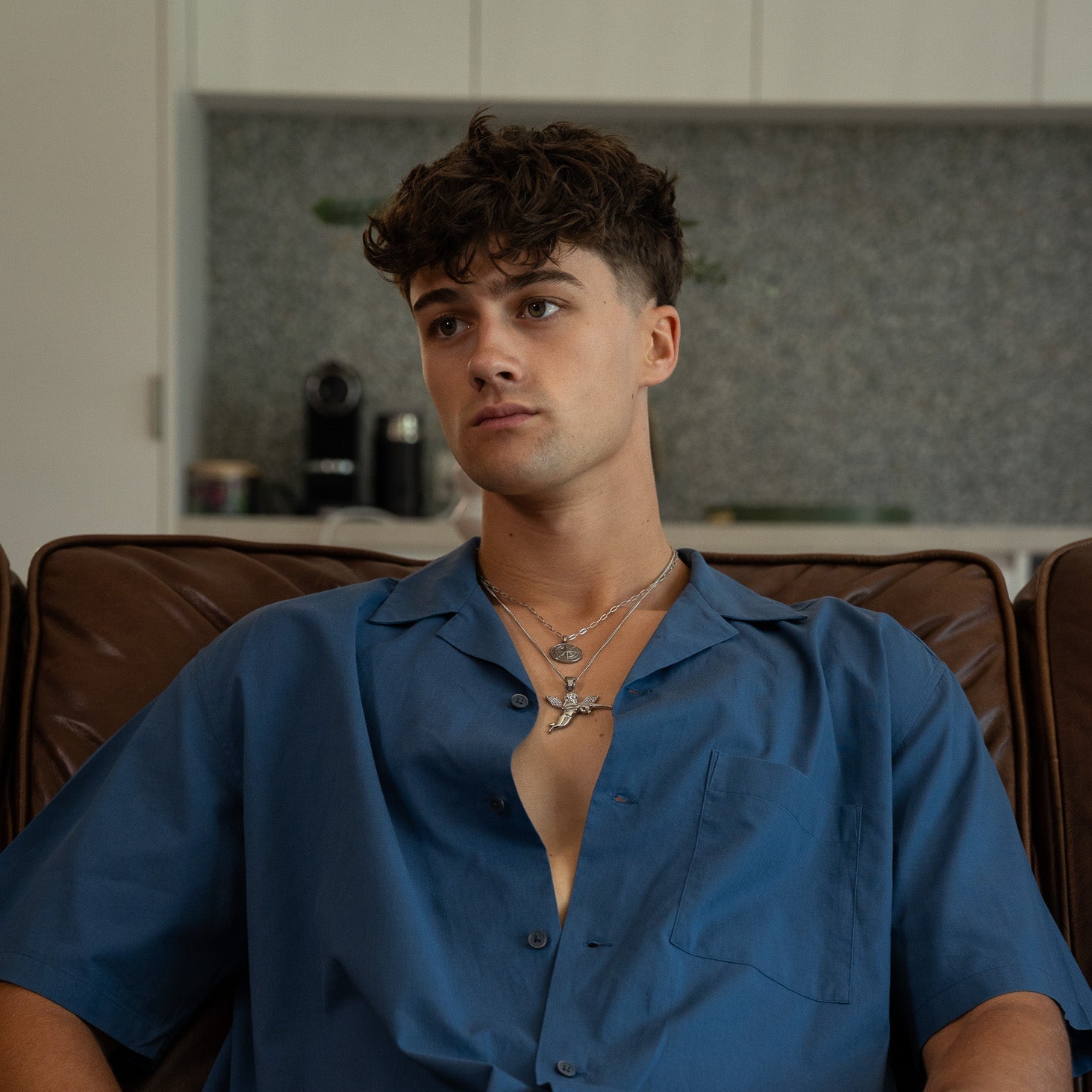 Cupid Pendant (White Gold)