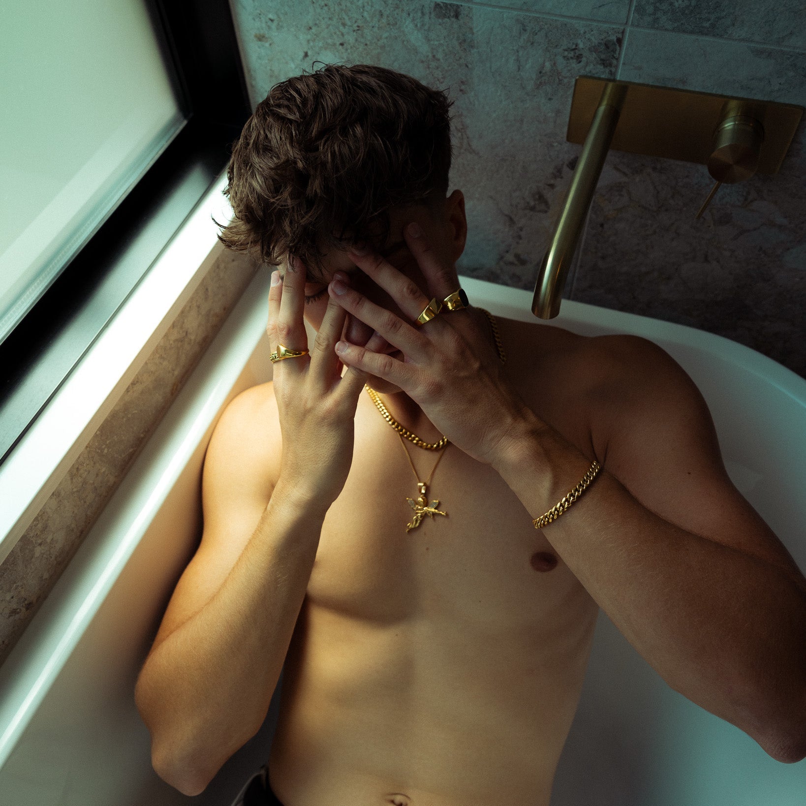 Cupid Pendant (Gold)