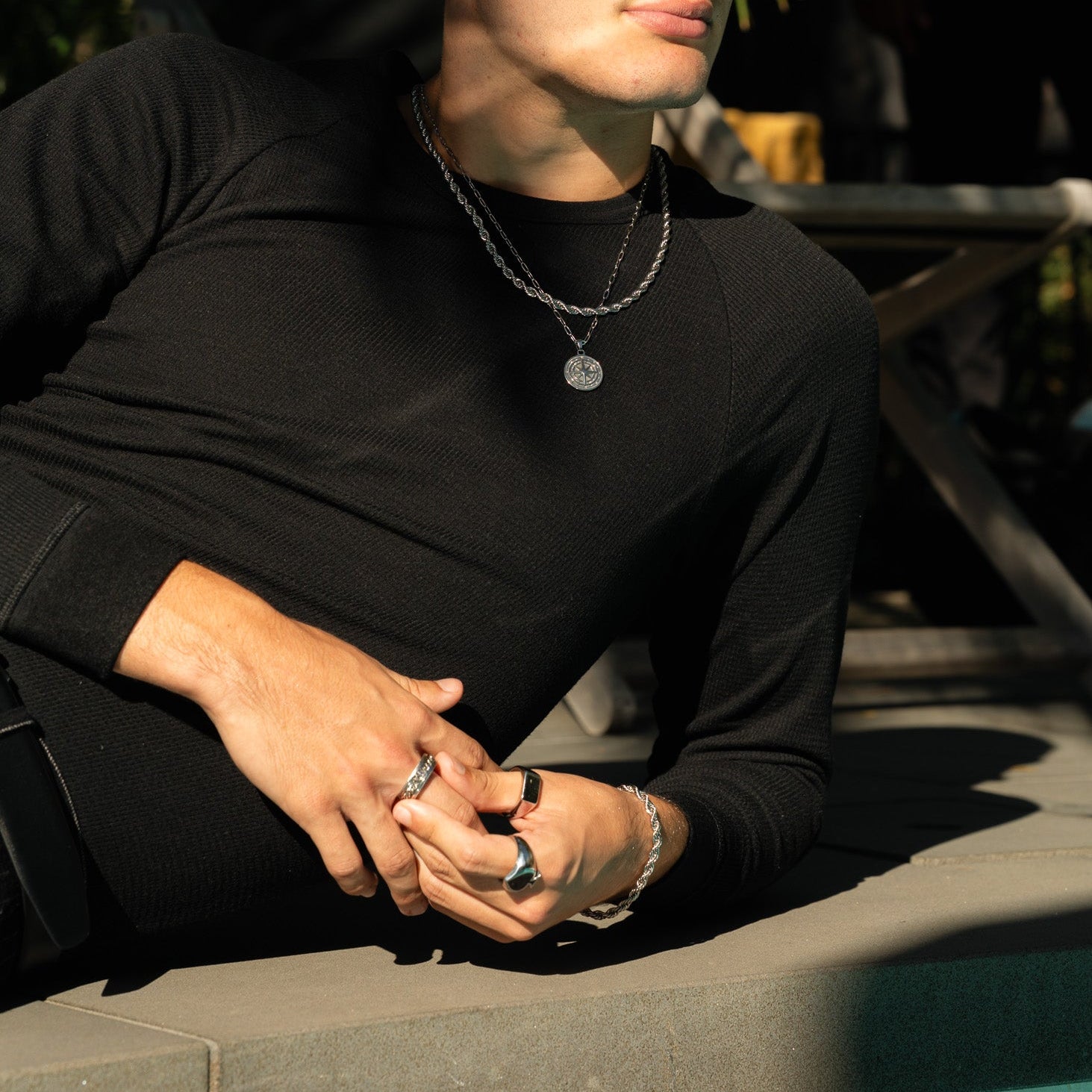 Rope Set 5MM (White Gold)