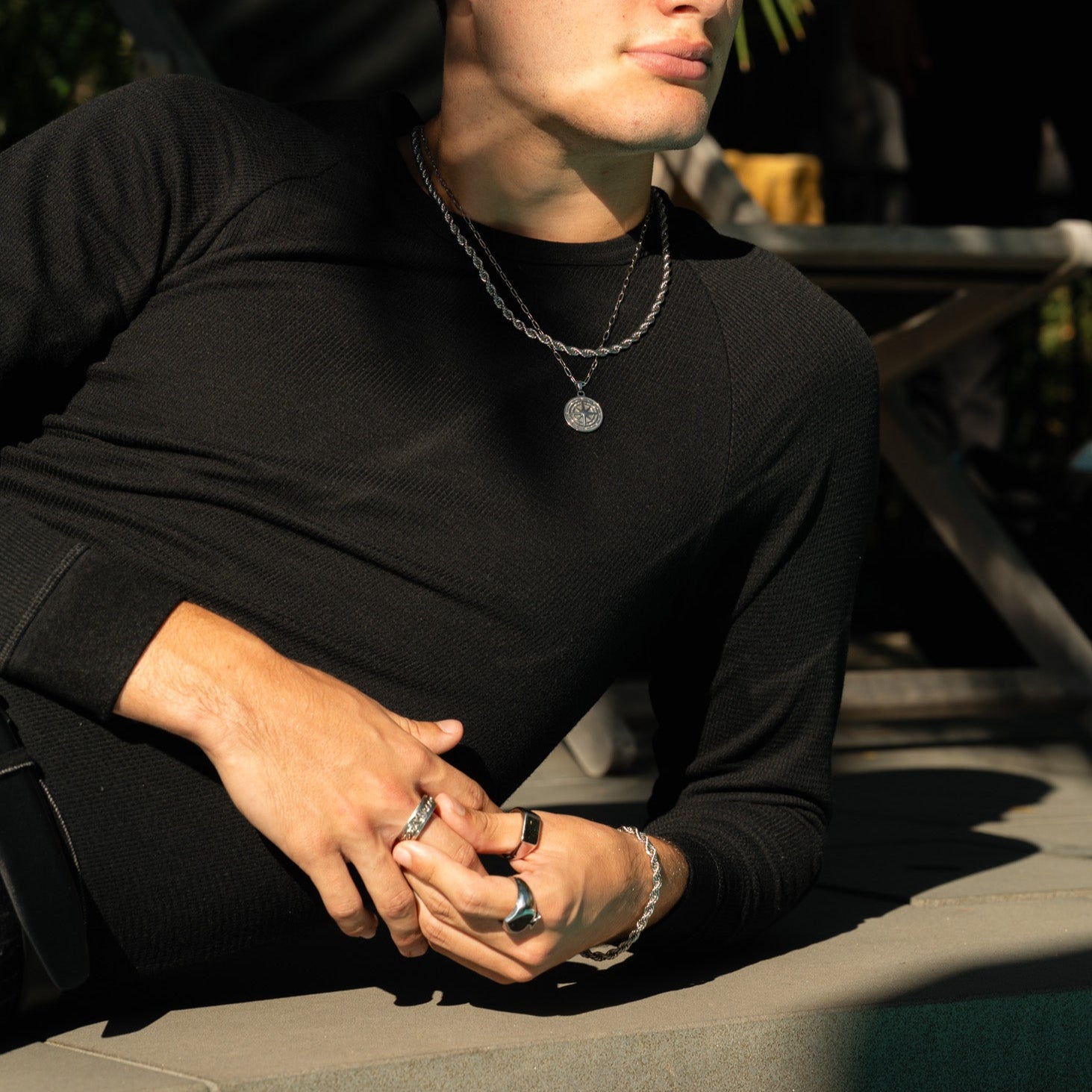 Cuban Ring (White Gold)