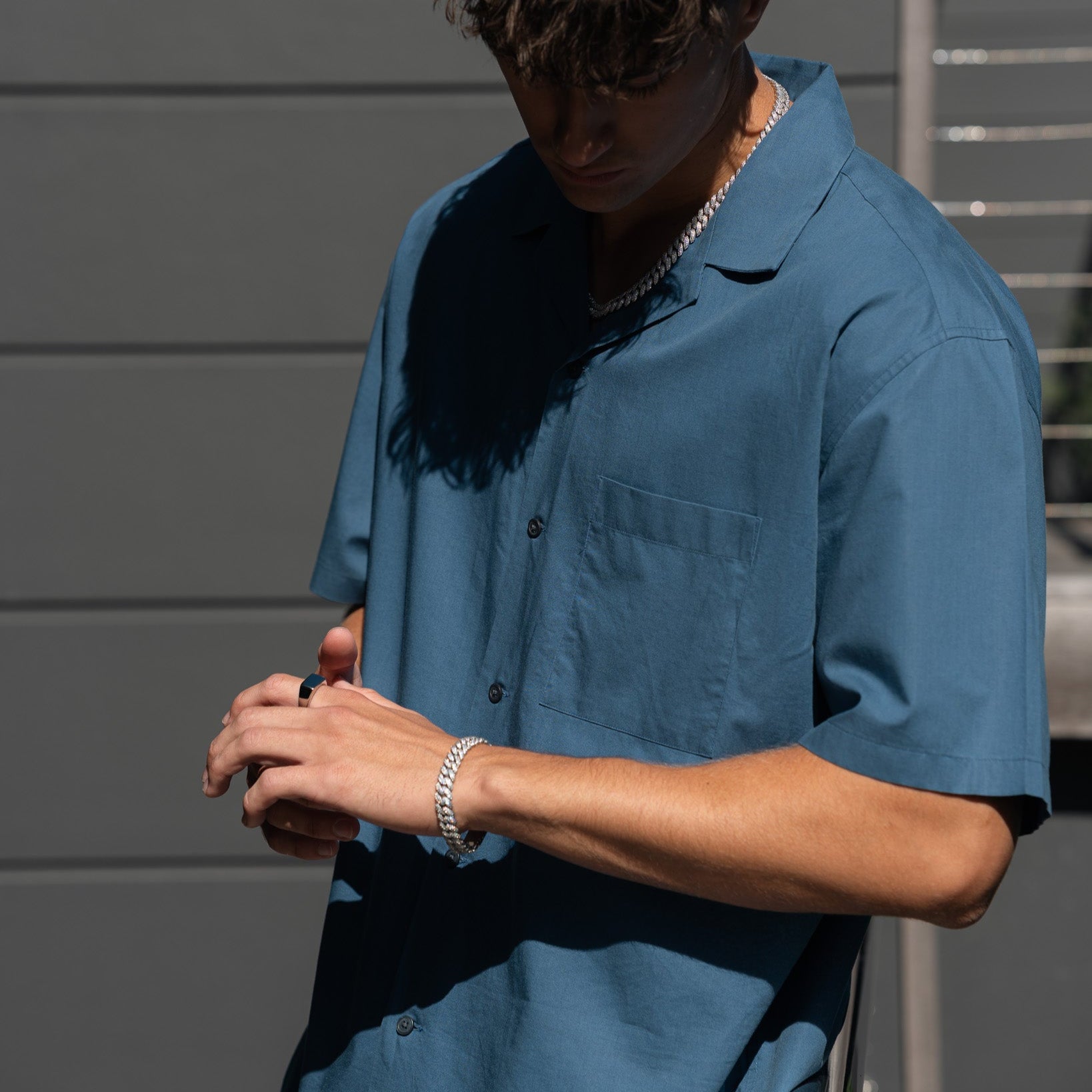 Iced Out Cuban Bracelet 10MM (White Gold)