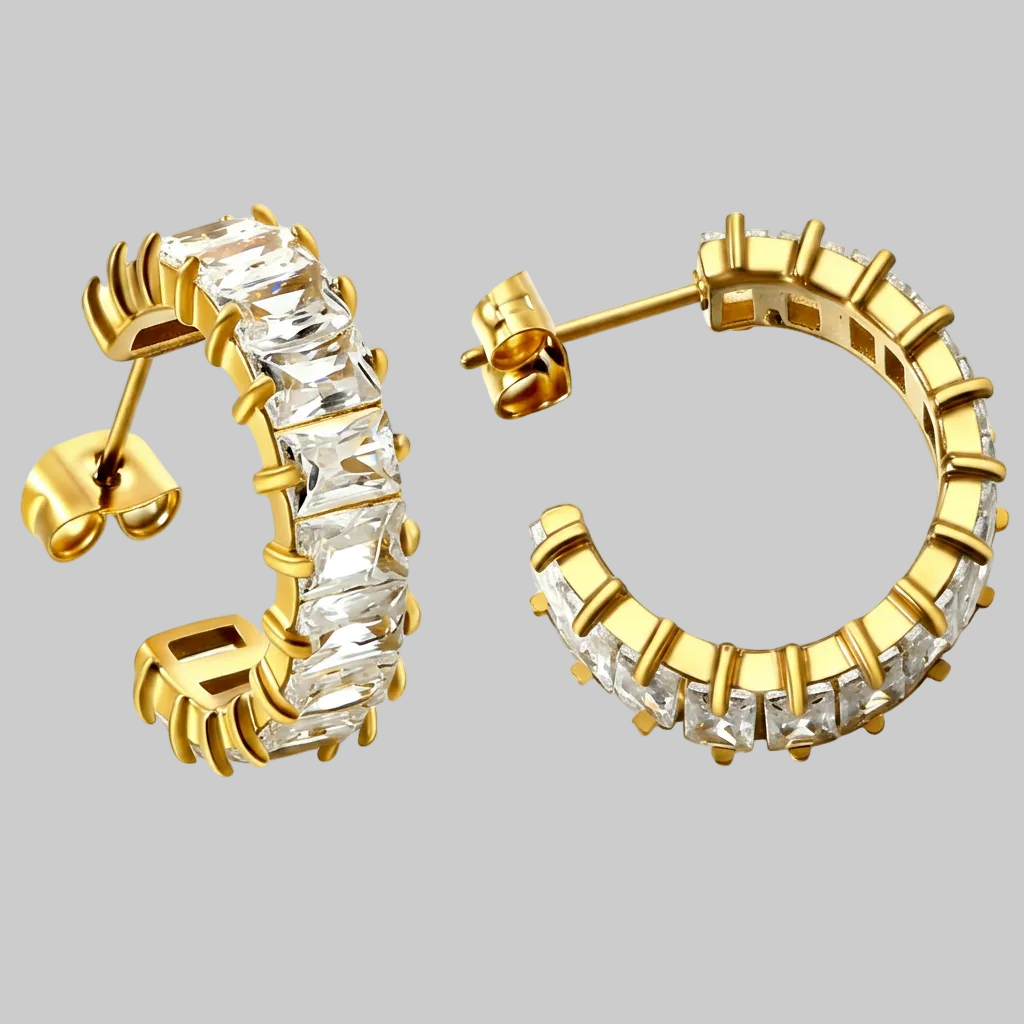 Lustre Earrings (Gold)