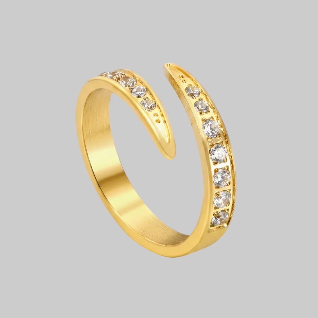 Serafina Cuff Ring (Gold)