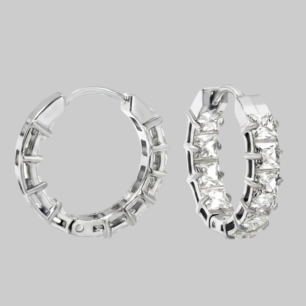 Aviana Earrings (White Gold)