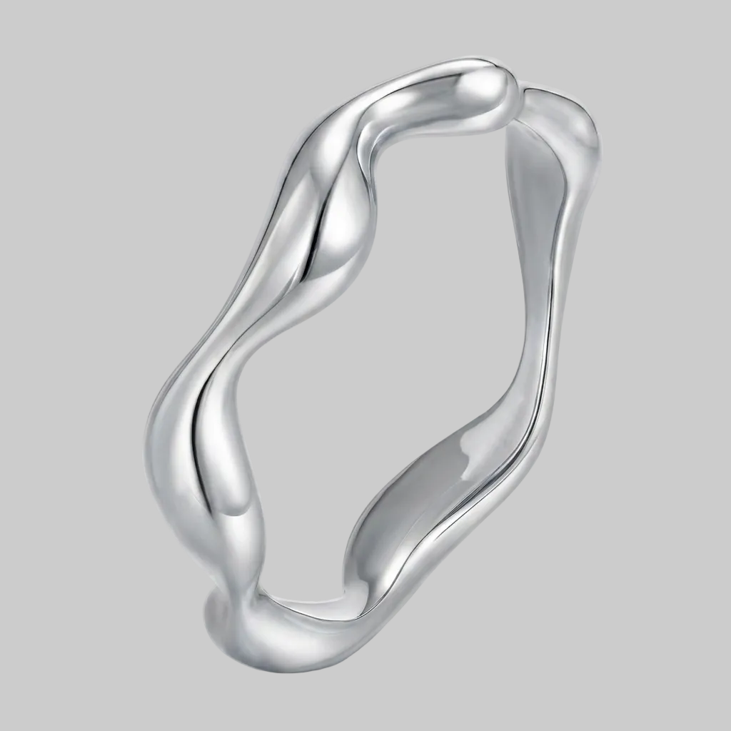 Helix Ring (White Gold)