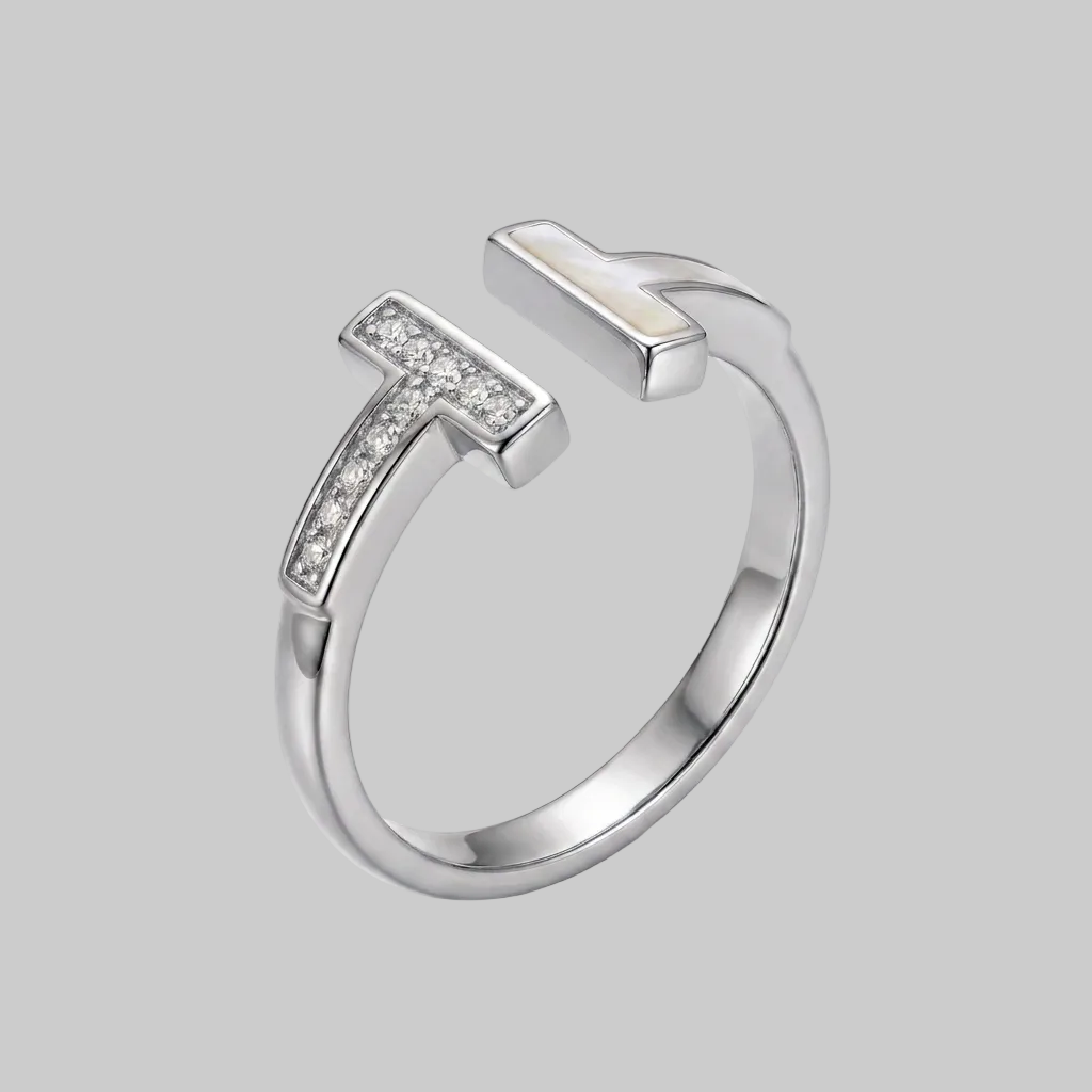 Siena Cuff Ring (White Gold)