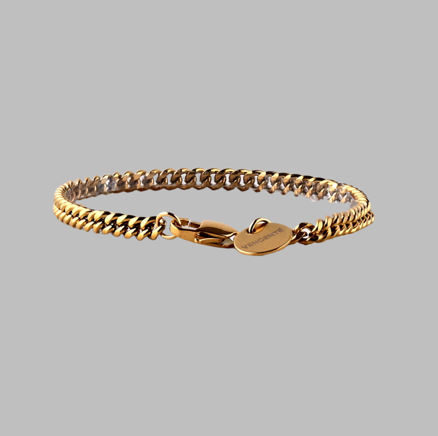 Cuban Bracelet 4MM (Gold)