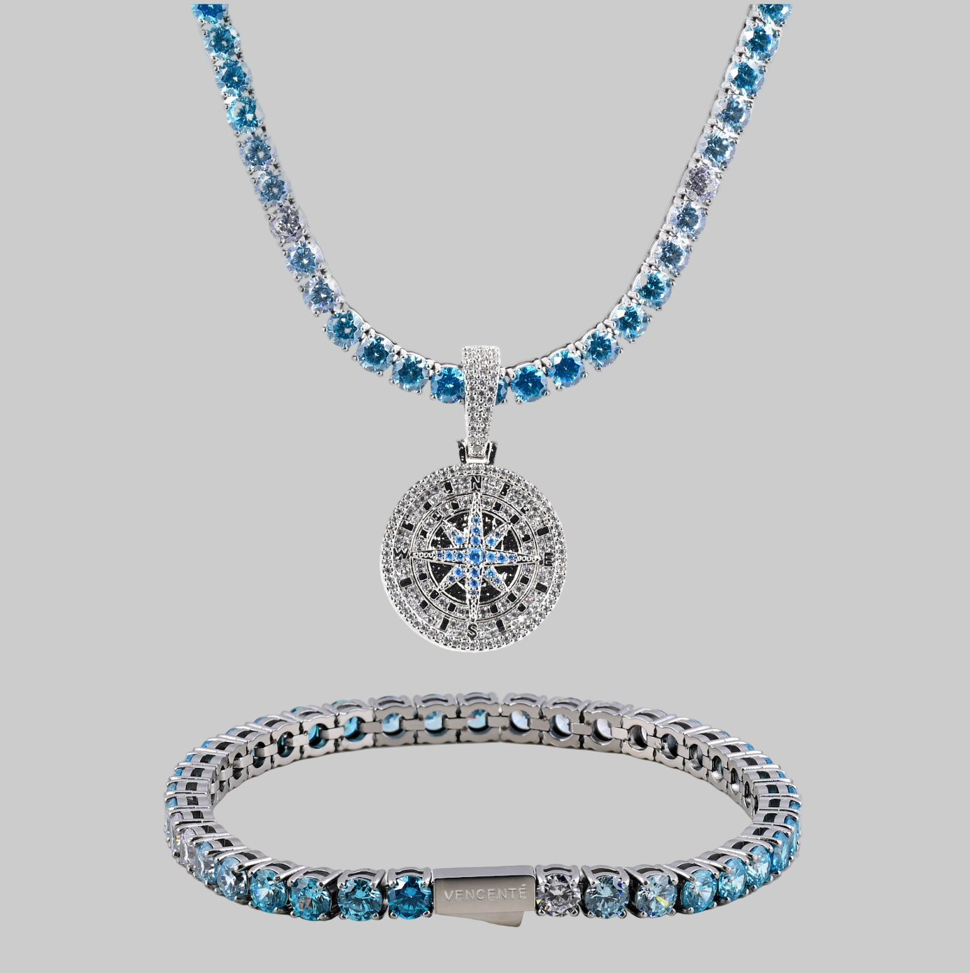 Aura Set X Ice Blue Edition (White Gold)