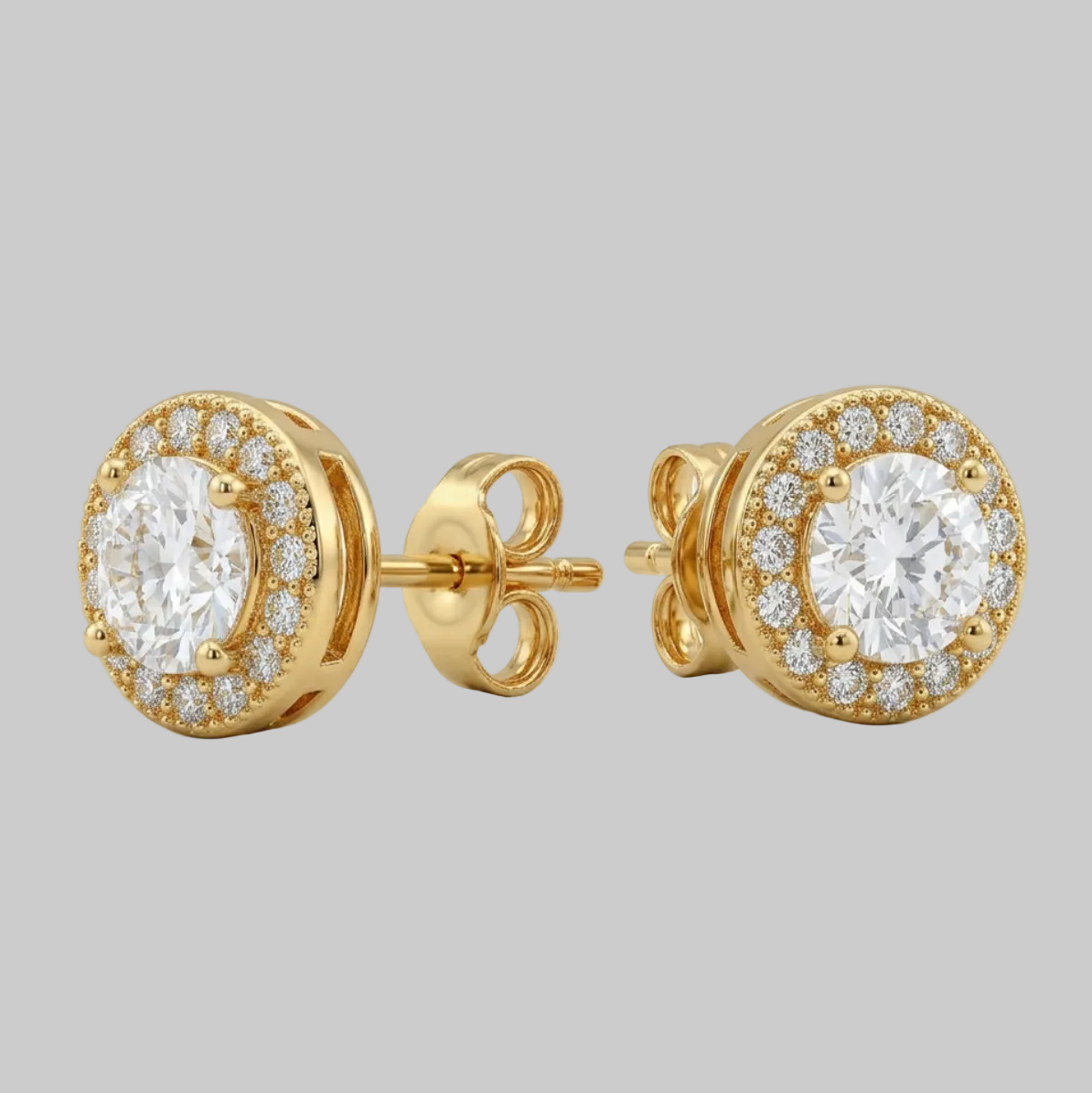 Zephir Studs (Gold)