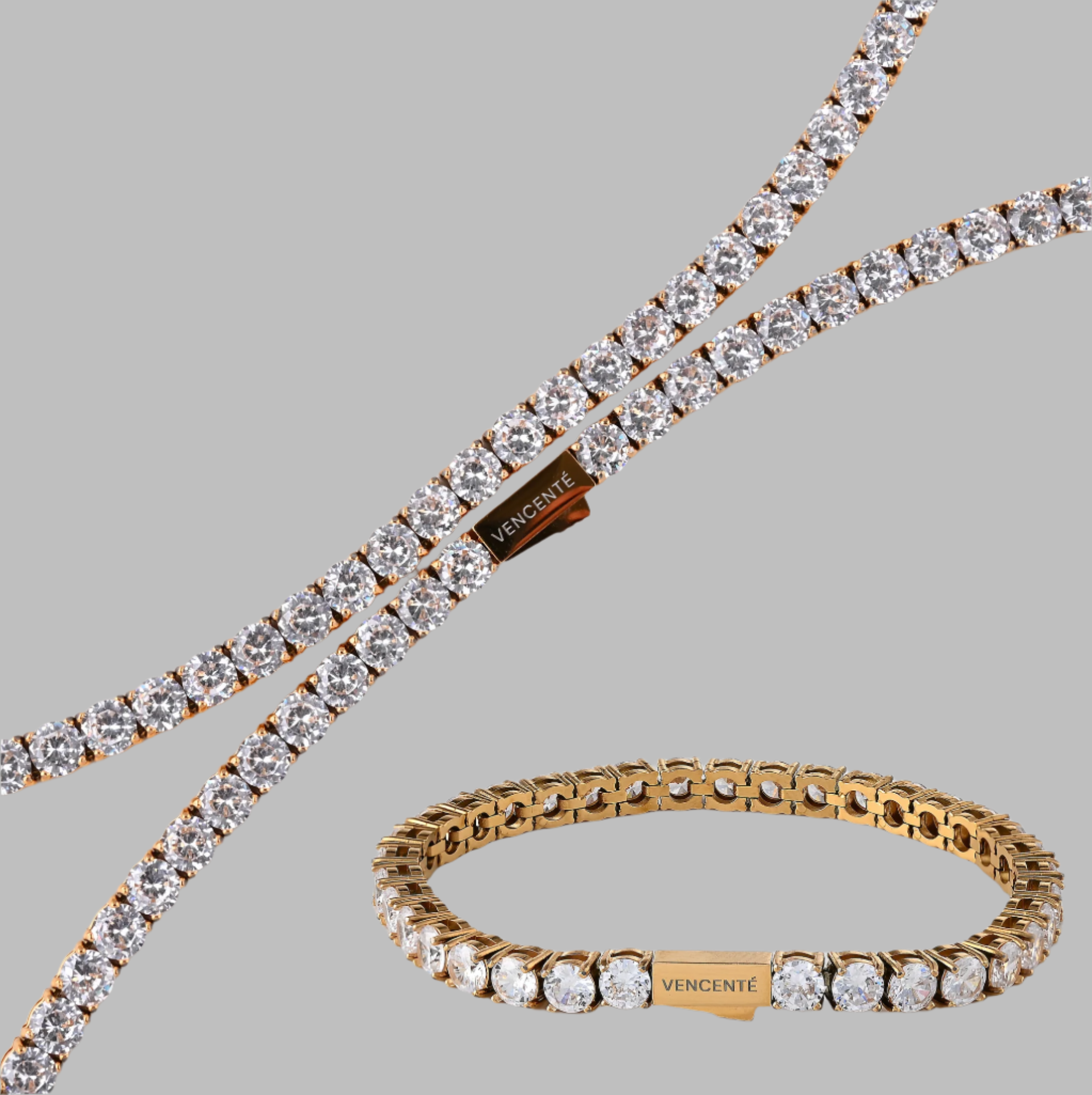 Tennis Set 5MM (Gold)