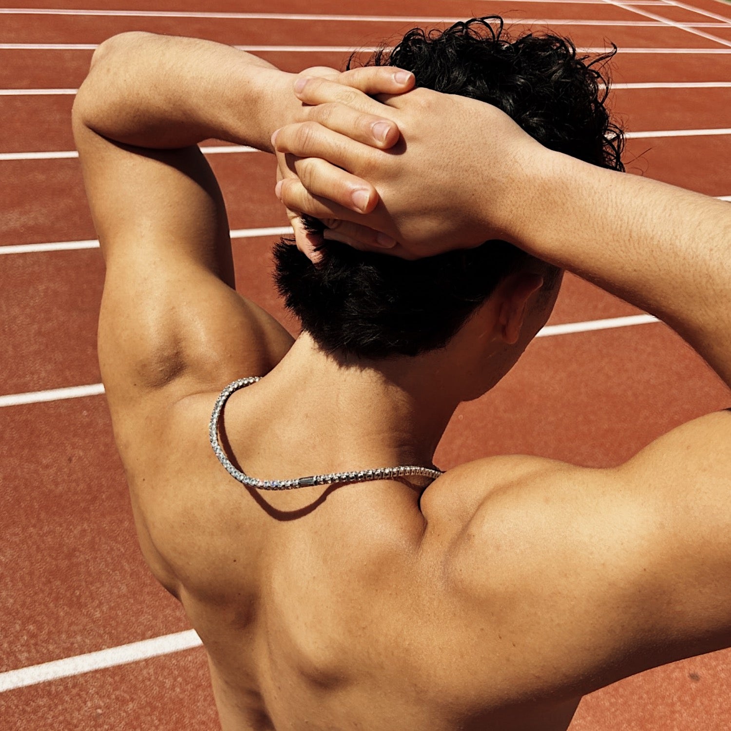 Tennis Chain 5MM (White Gold)