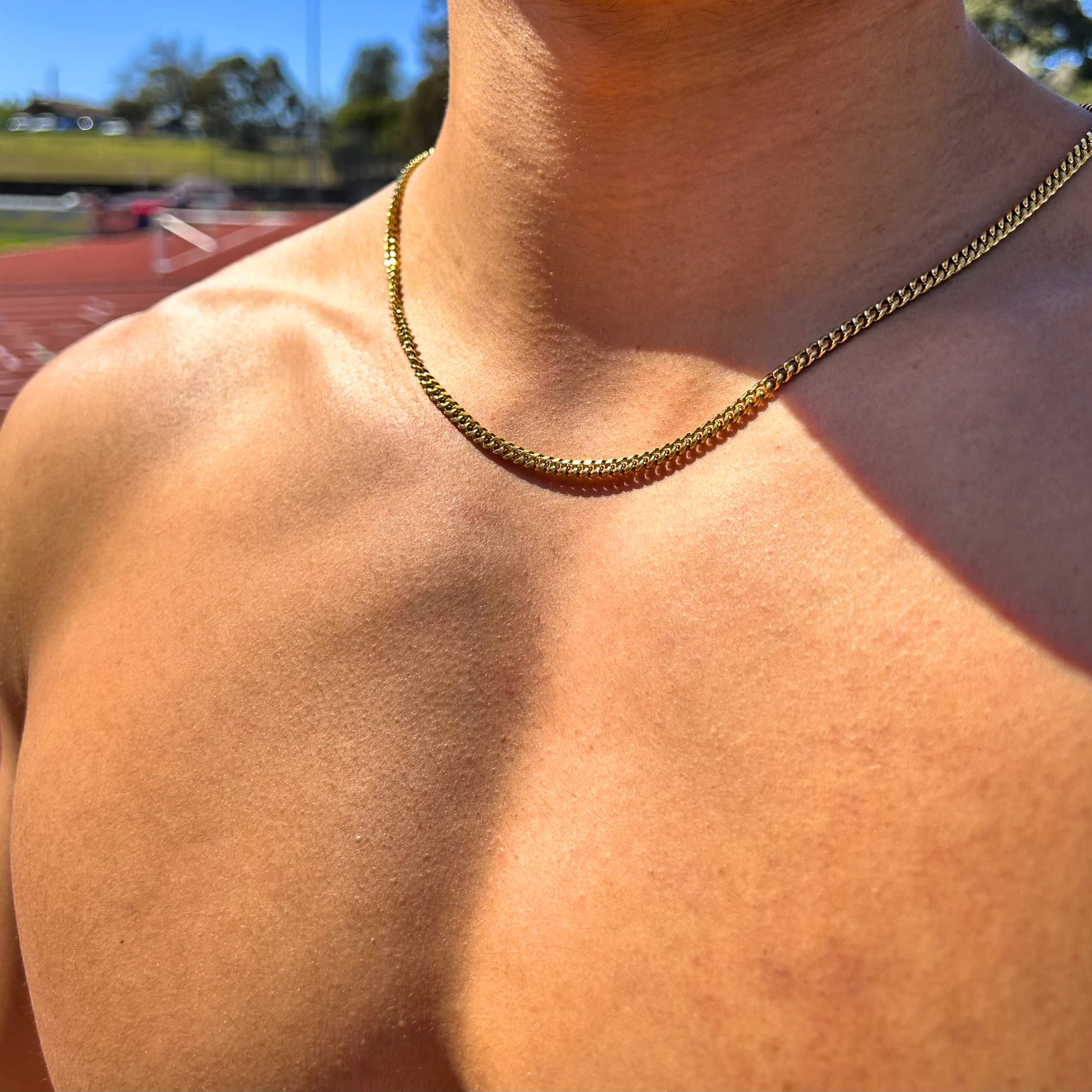 Cuban Chain 4MM (Gold)