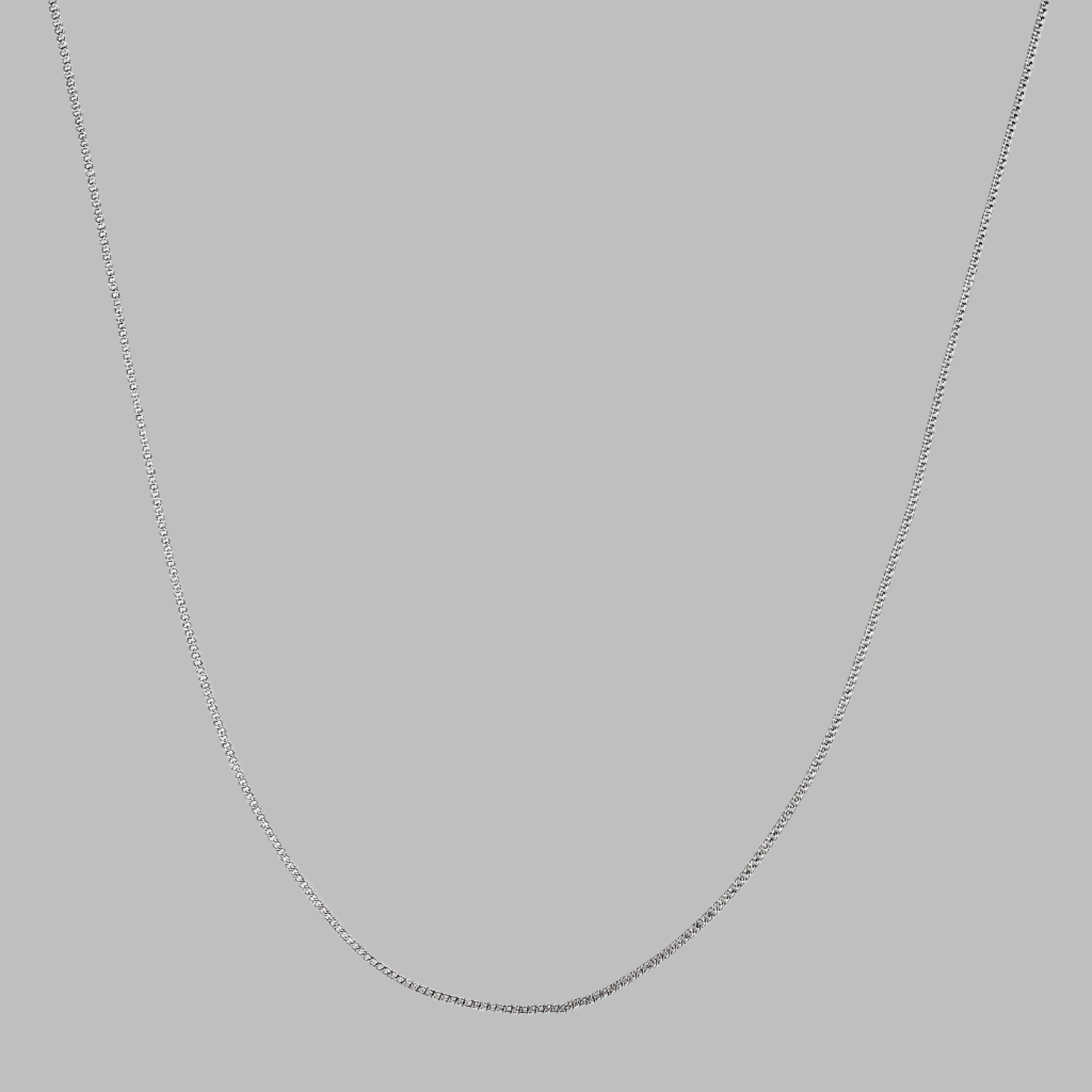 Cuban Chain 2MM (White Gold)