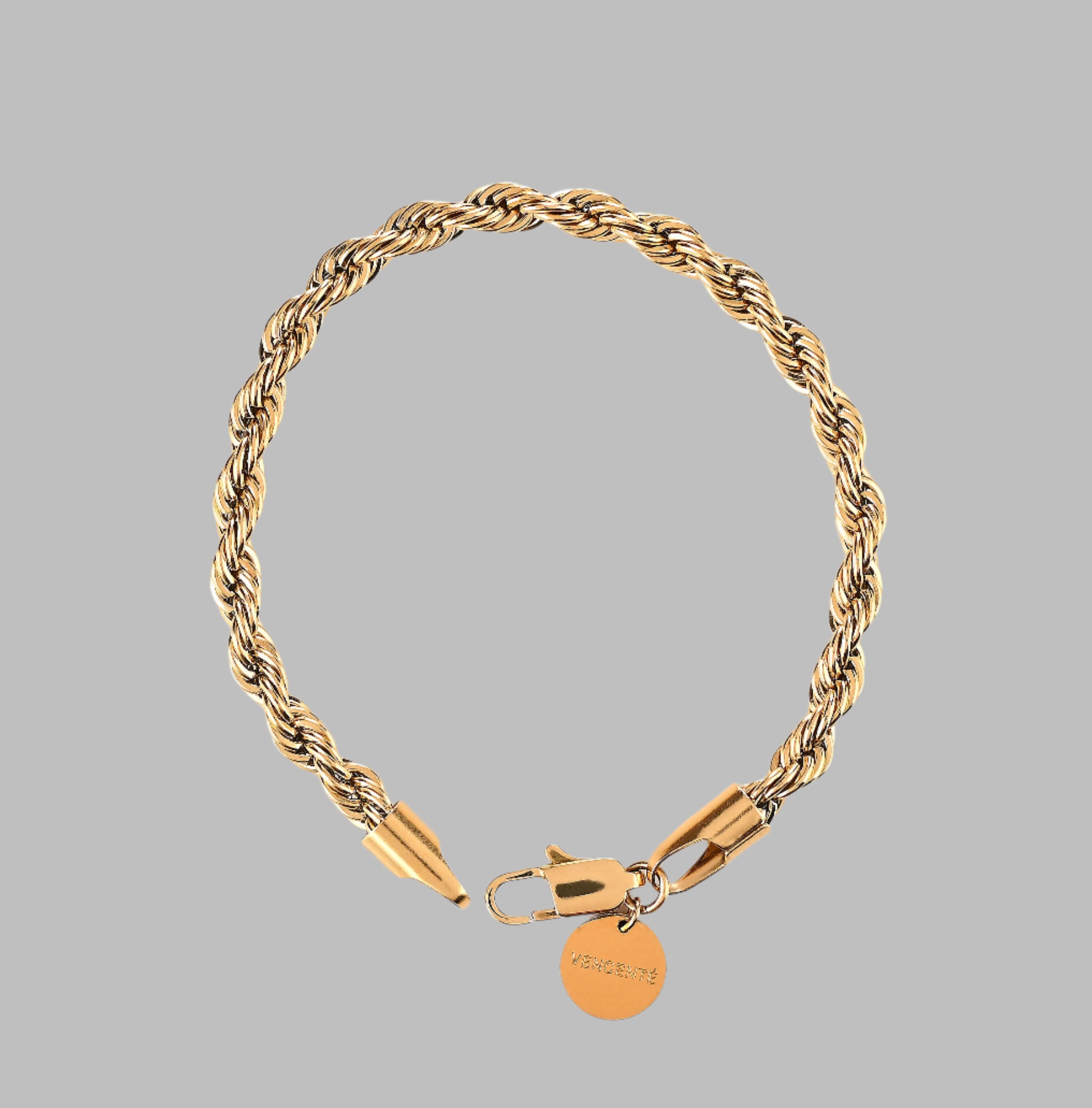 Rope Bracelet 5MM (Gold)