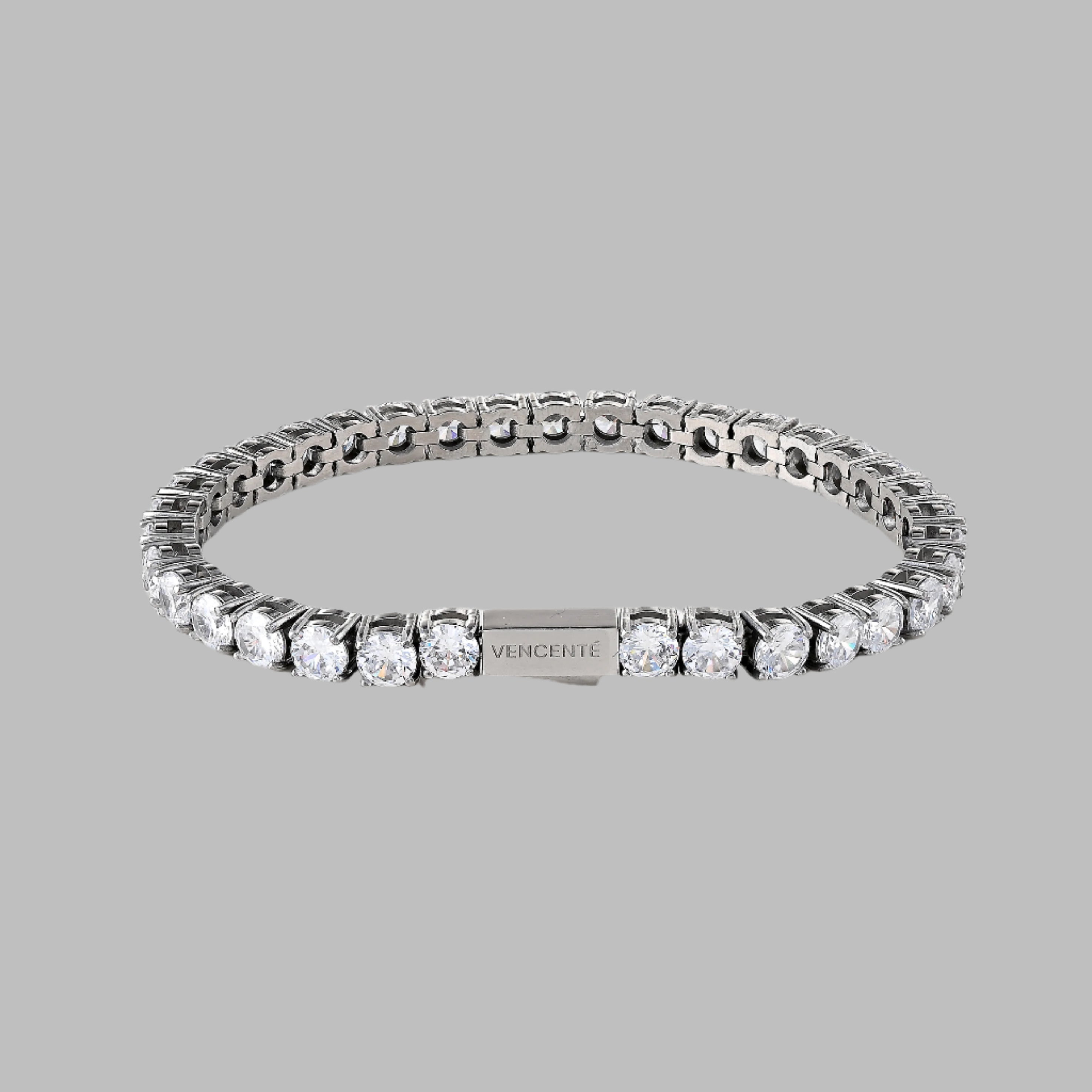 Tennis Bracelet 5mm (White Gold)