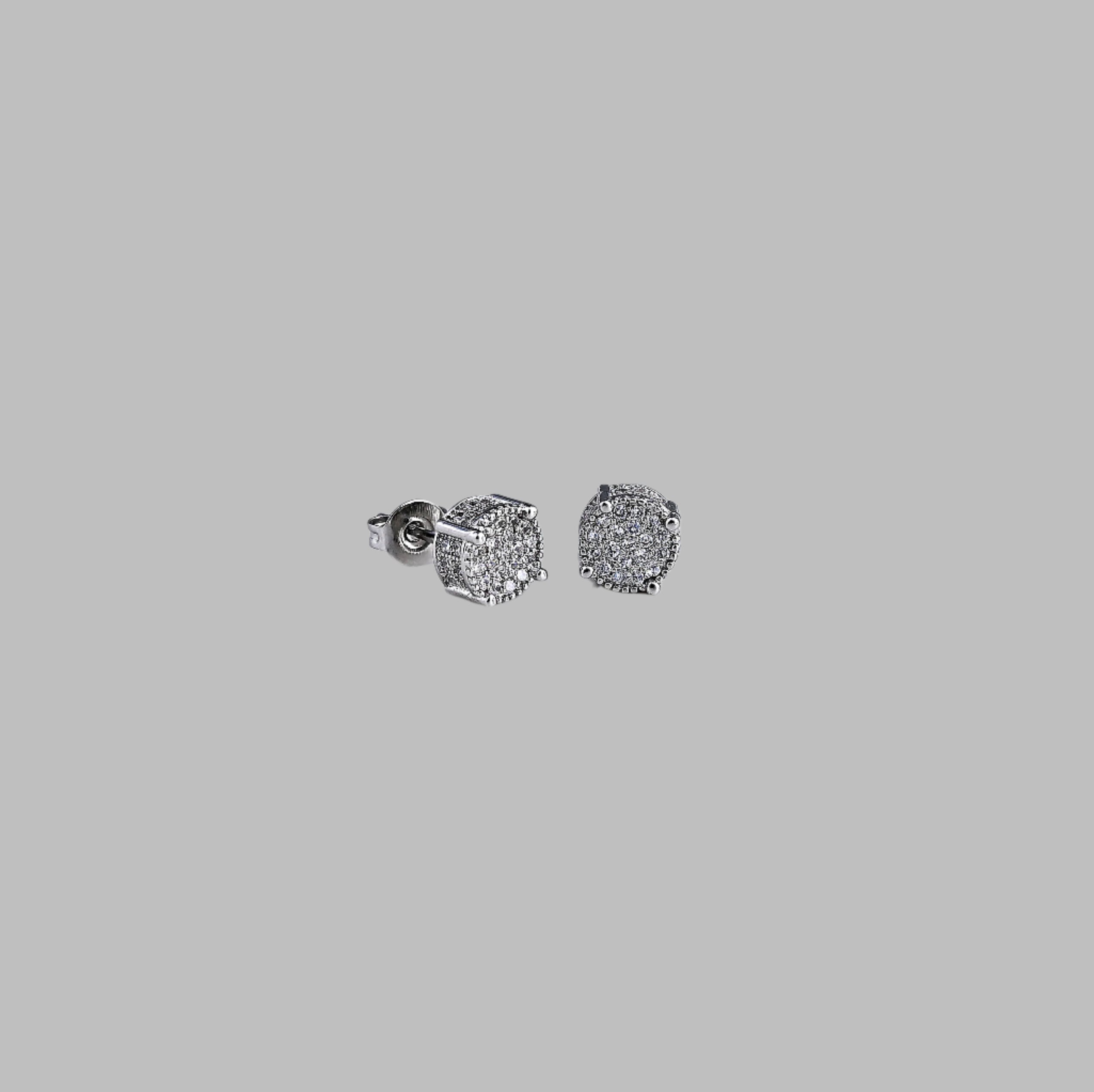 Frost Studs (White Gold)