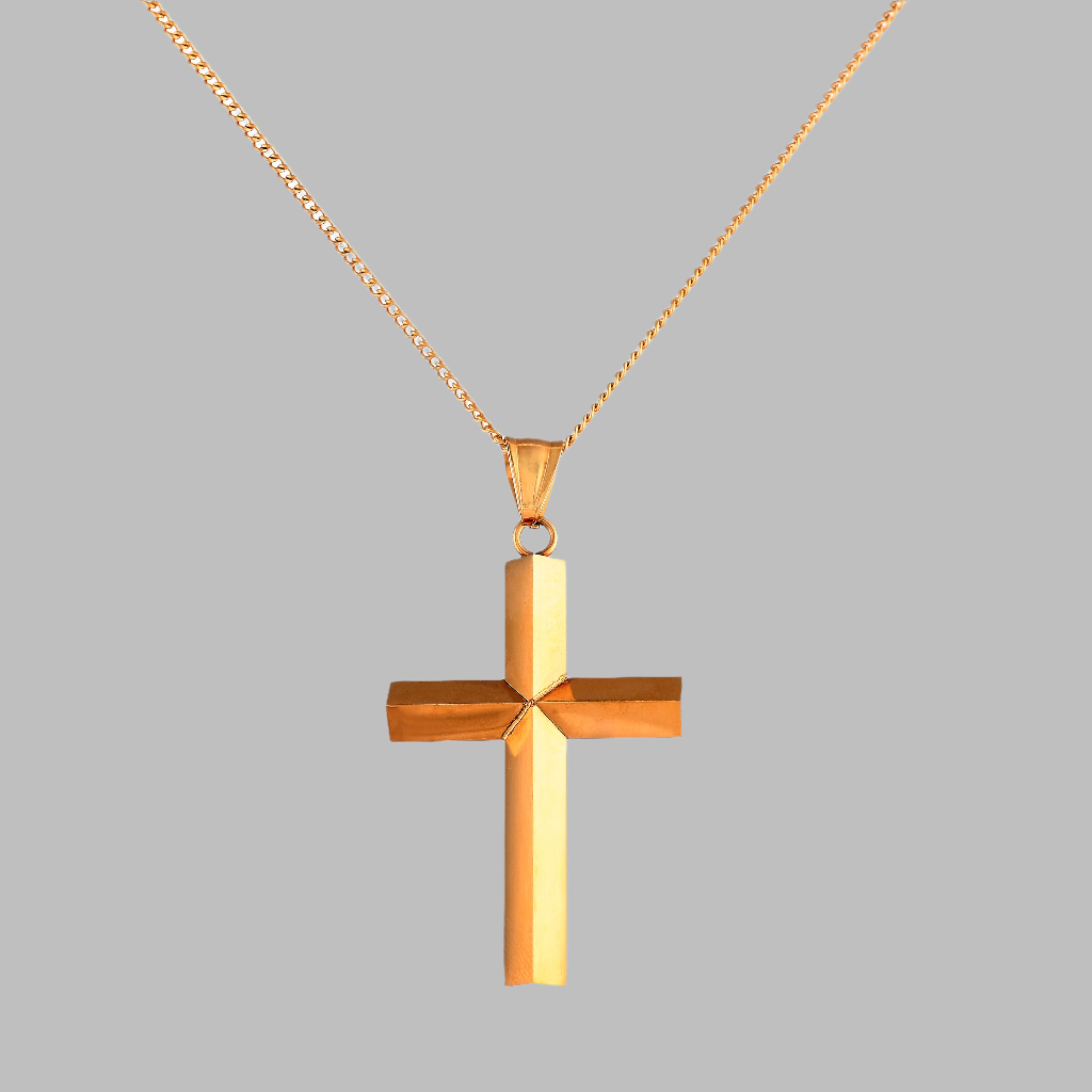 Eternal Cross Pendant (Gold)