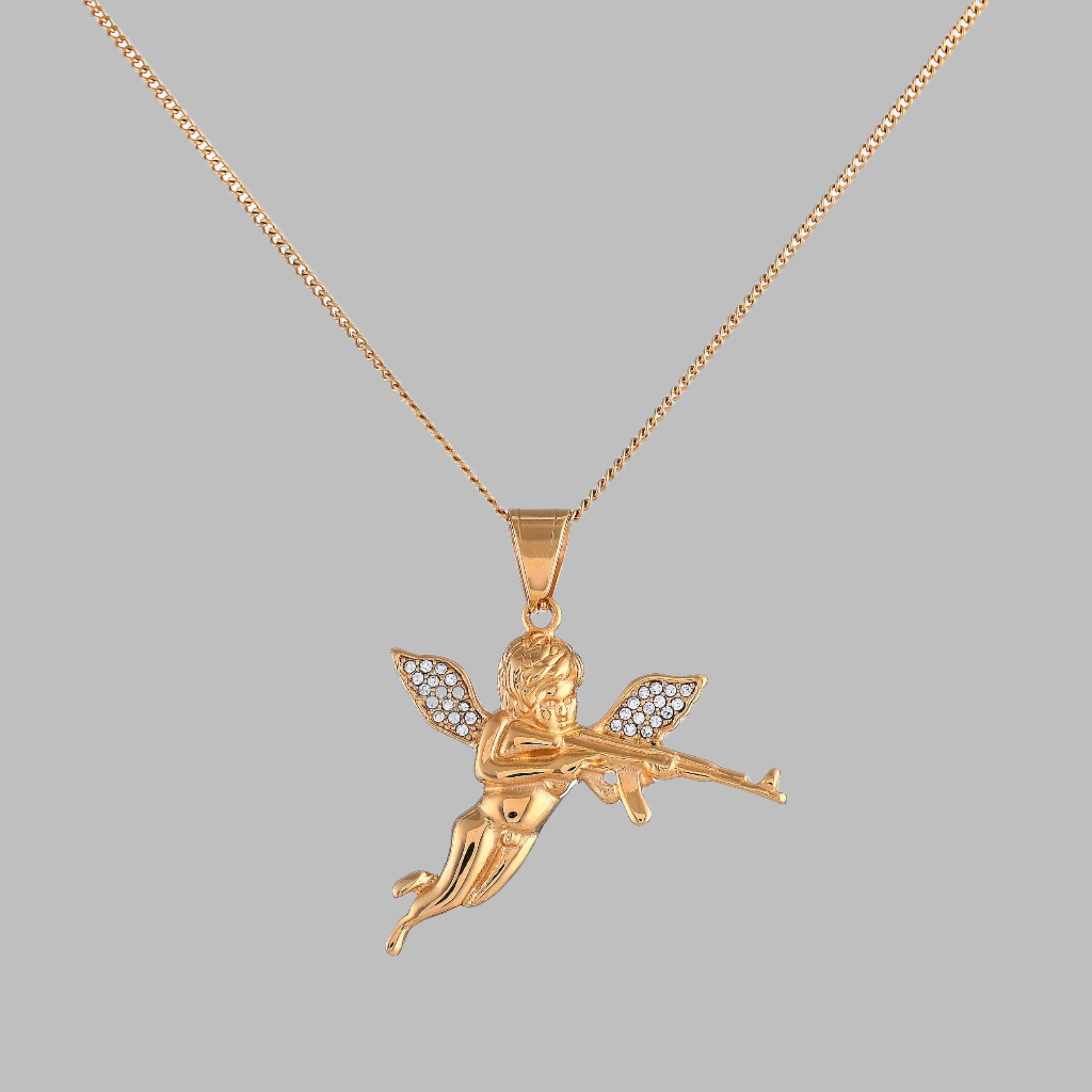 Cupid Pendant (Gold)