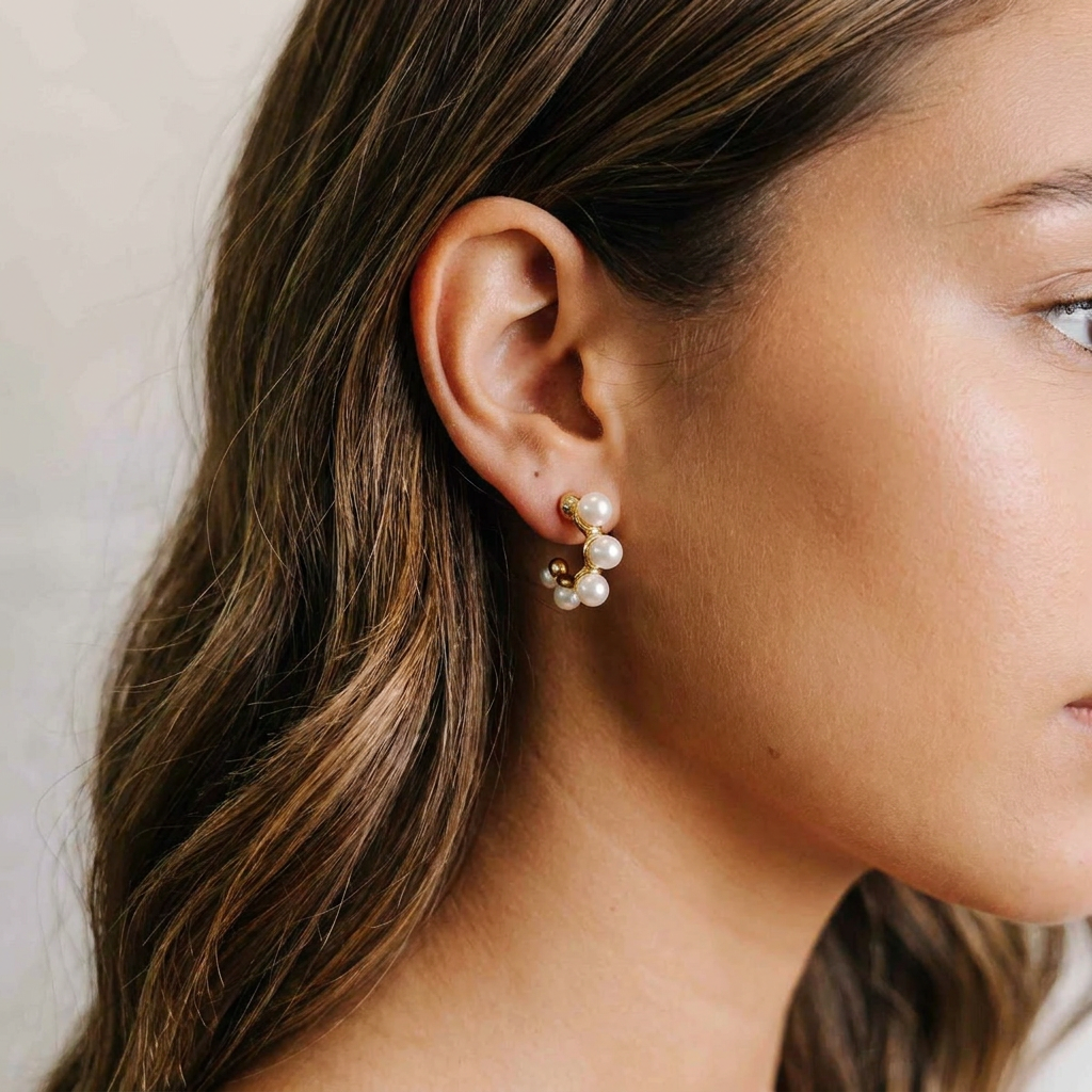 Giulia Earrings (Gold)