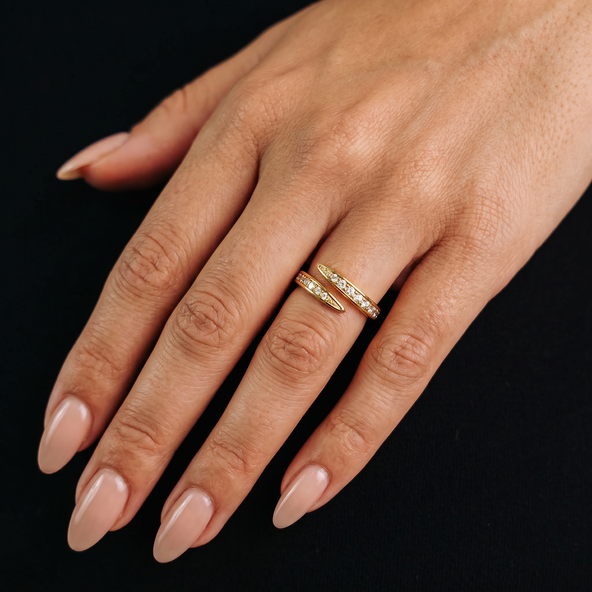 Serafina Cuff Ring (Gold)