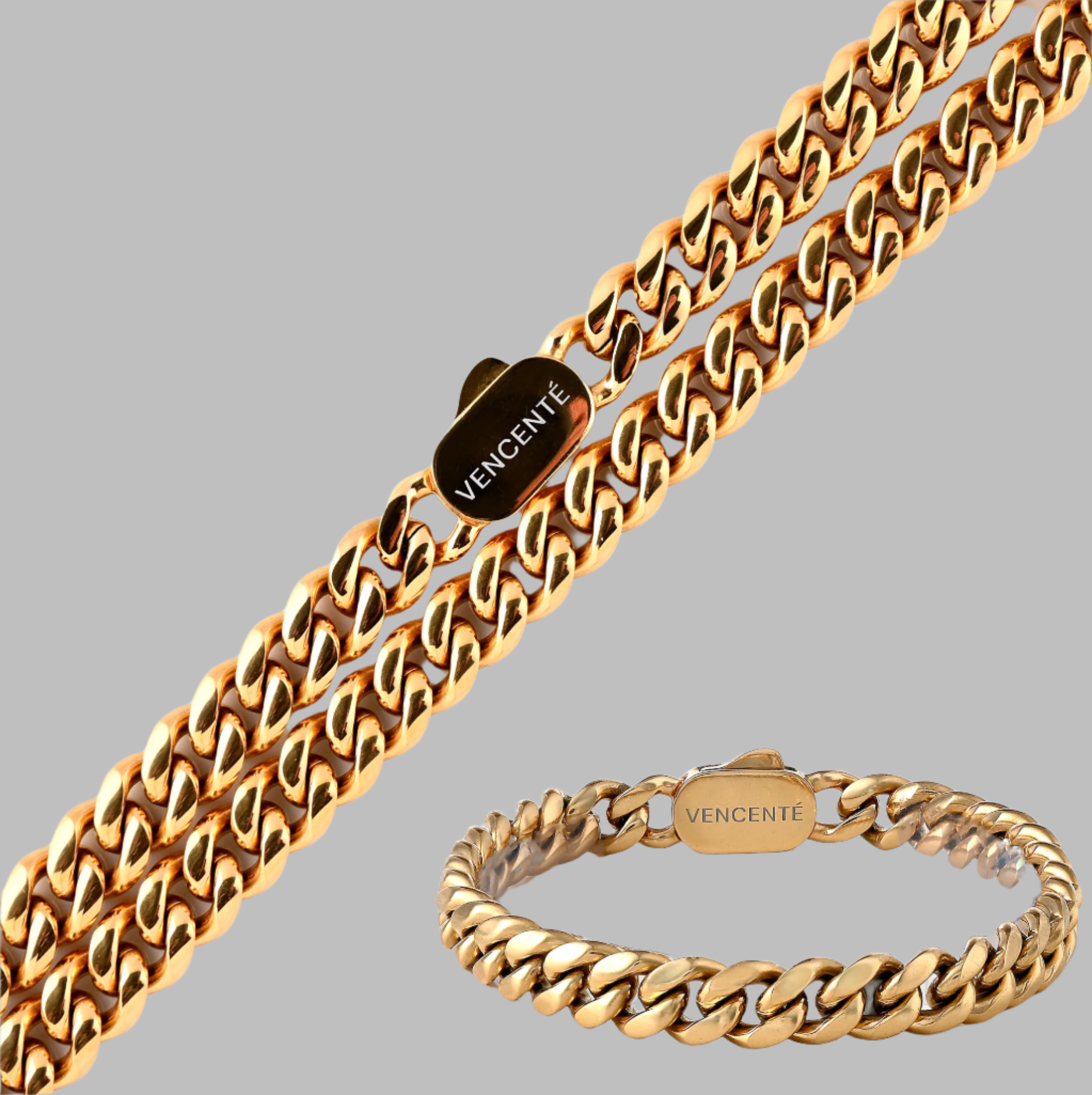 Cuban Set 8MM (Gold)