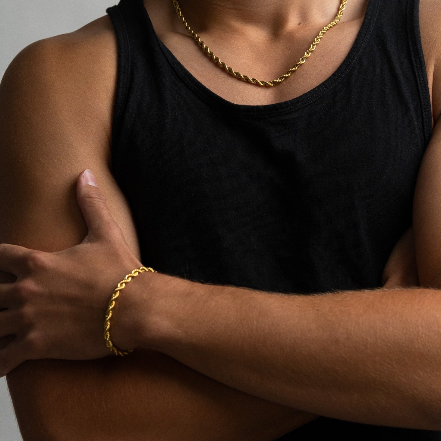 Rope Bracelet 5MM (Gold)