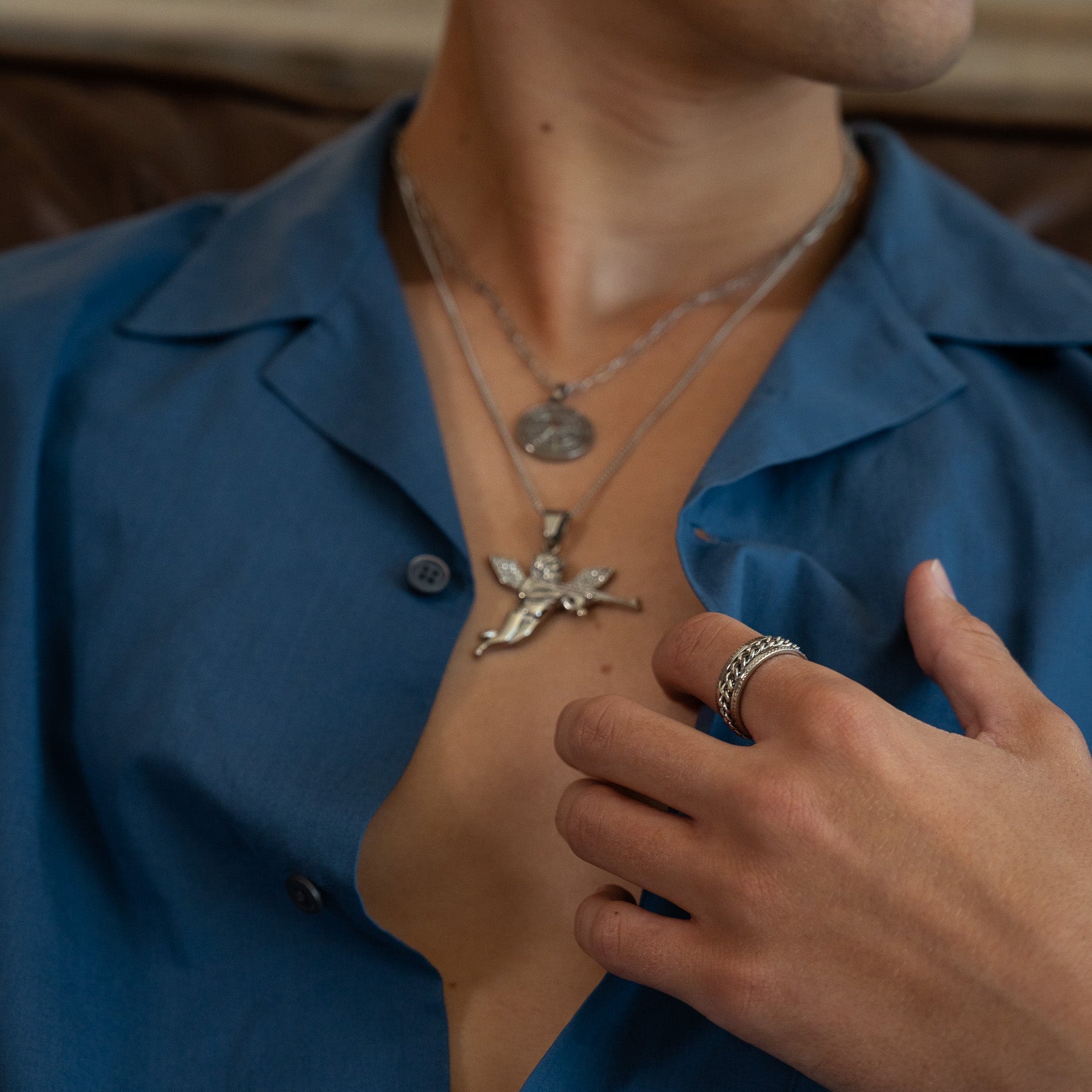 Cuban Ring (White Gold)