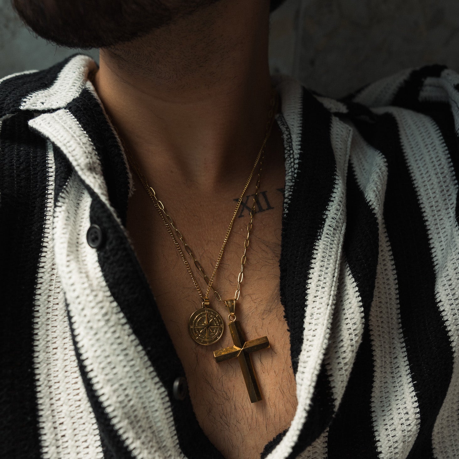 Eternal Cross Pendant (Gold)