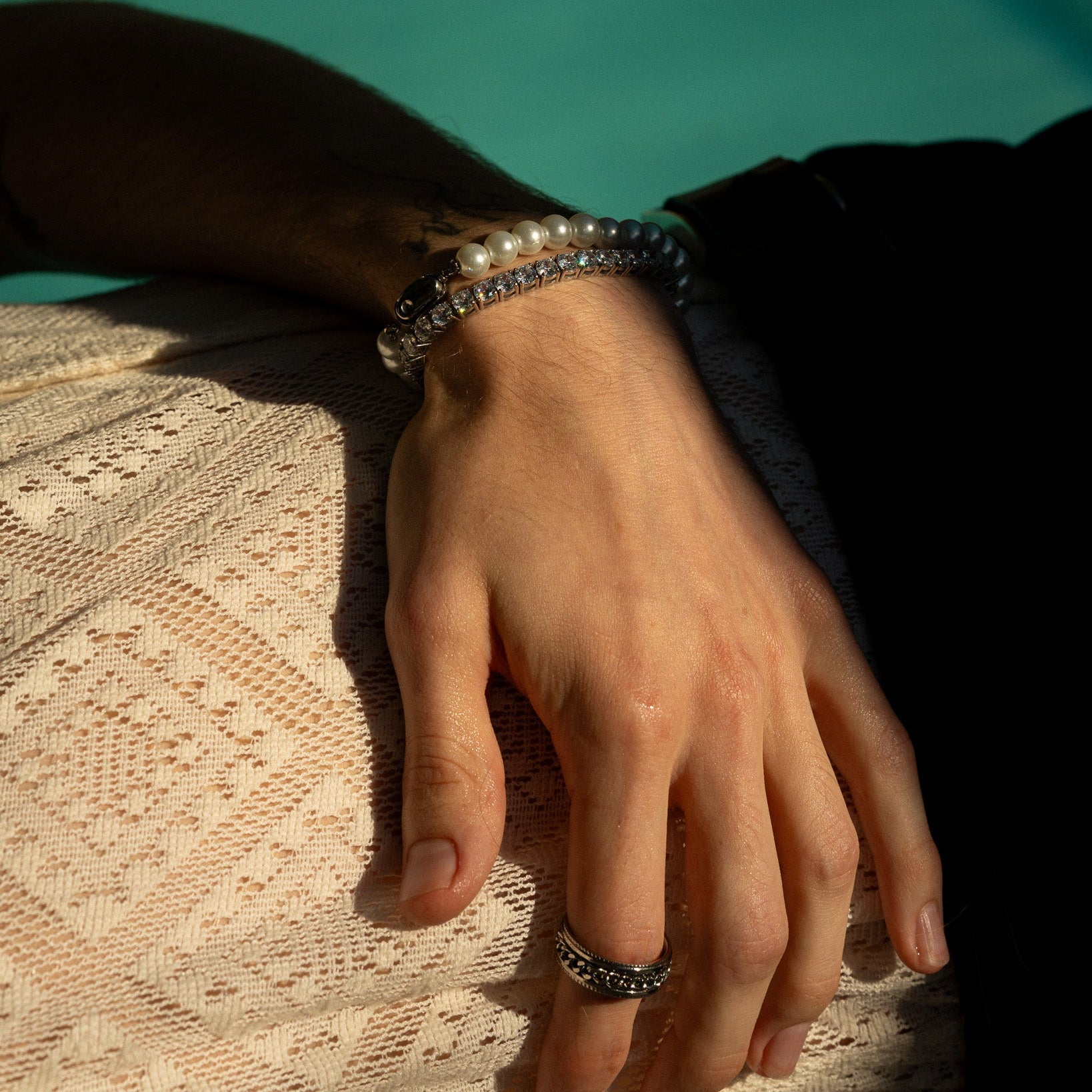 Cuban Ring (White Gold)