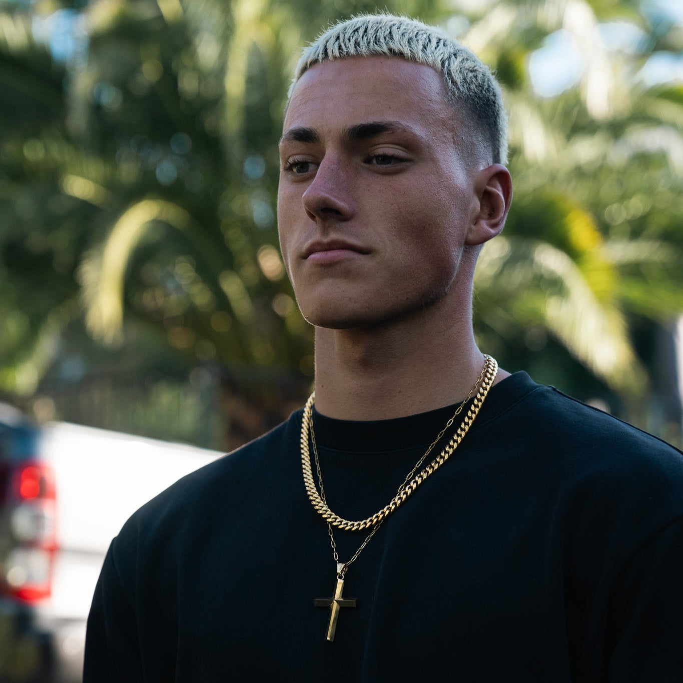 Eternal Cross Pendant (Gold)