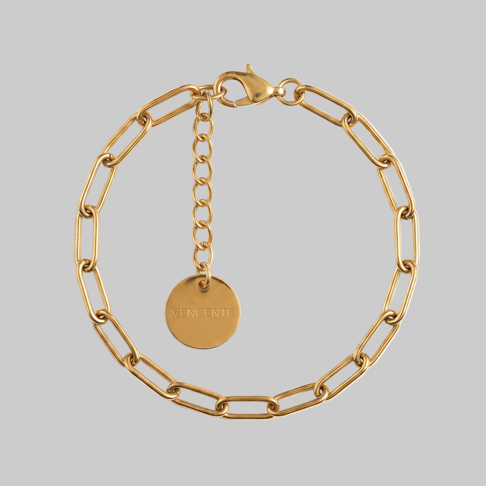 Women's Paperclip Bracelet (Gold)