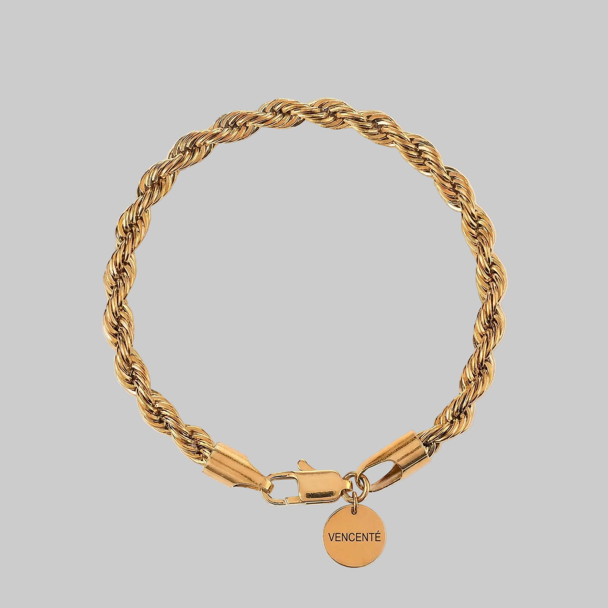 Rope Bracelet 5MM (Gold)