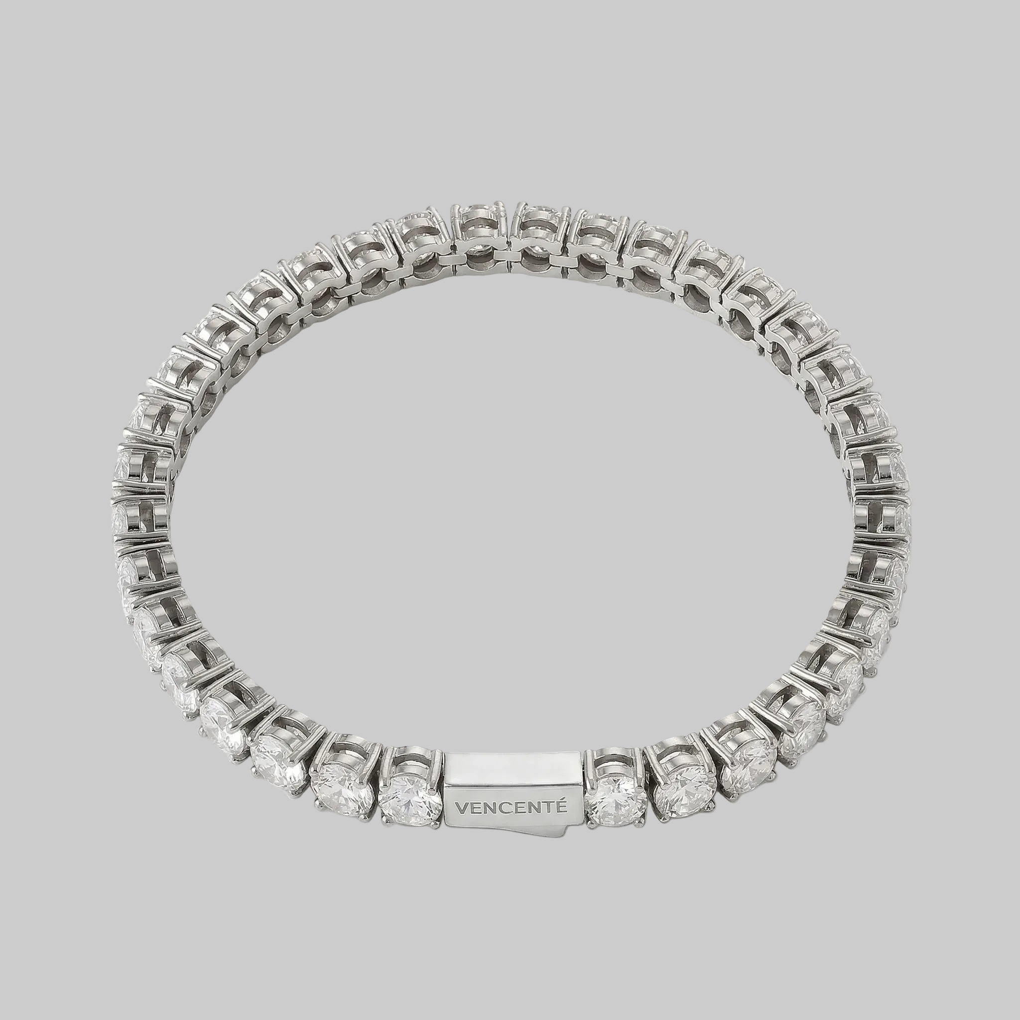 Tennis Bracelet 5mm (White Gold)