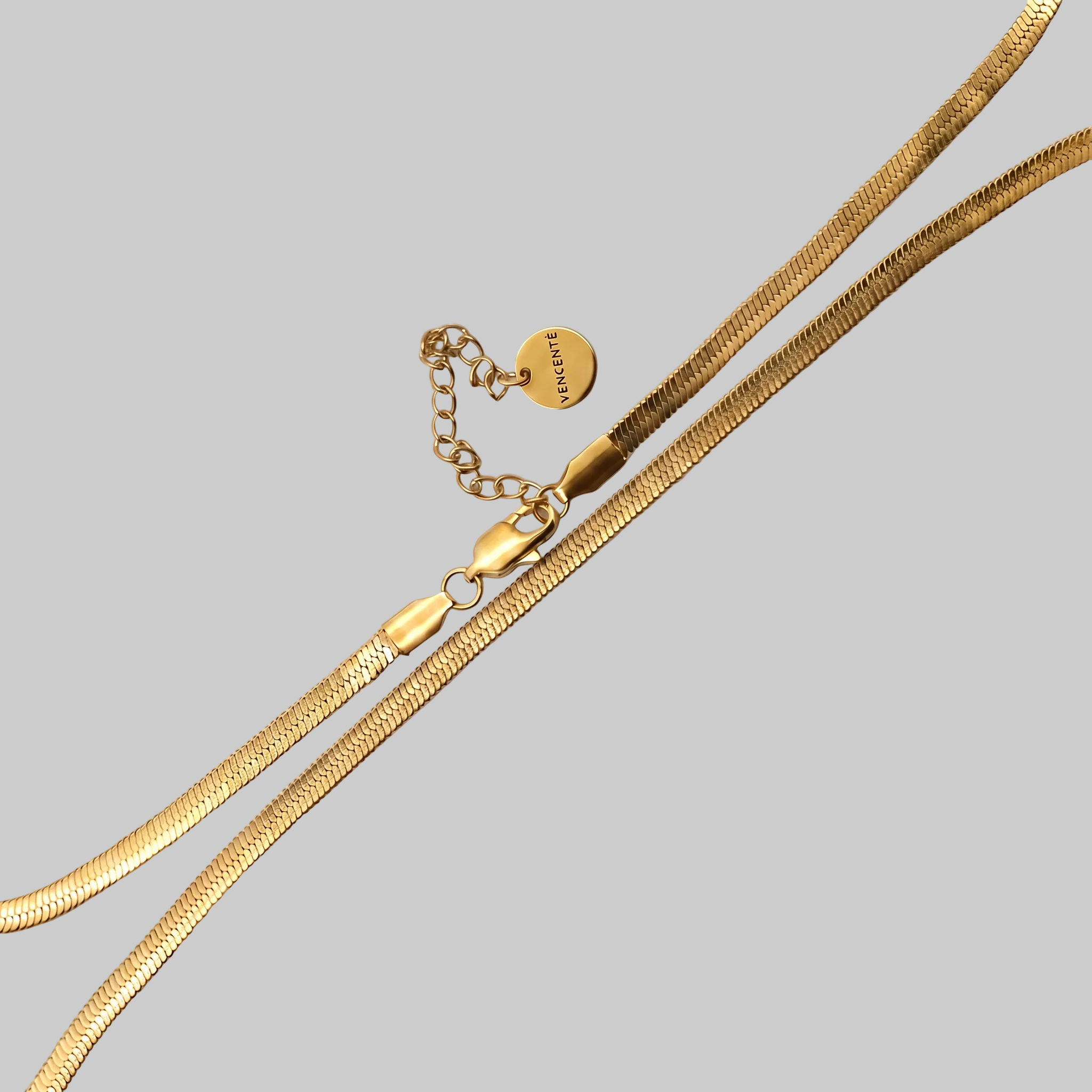 Herringbone Chain (Gold)