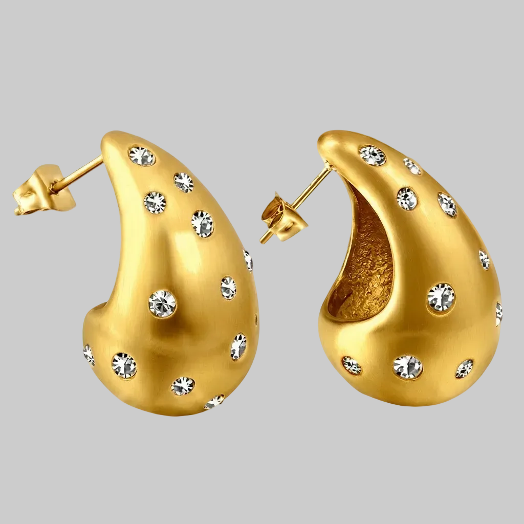 Stella Drop Earrings (Gold)