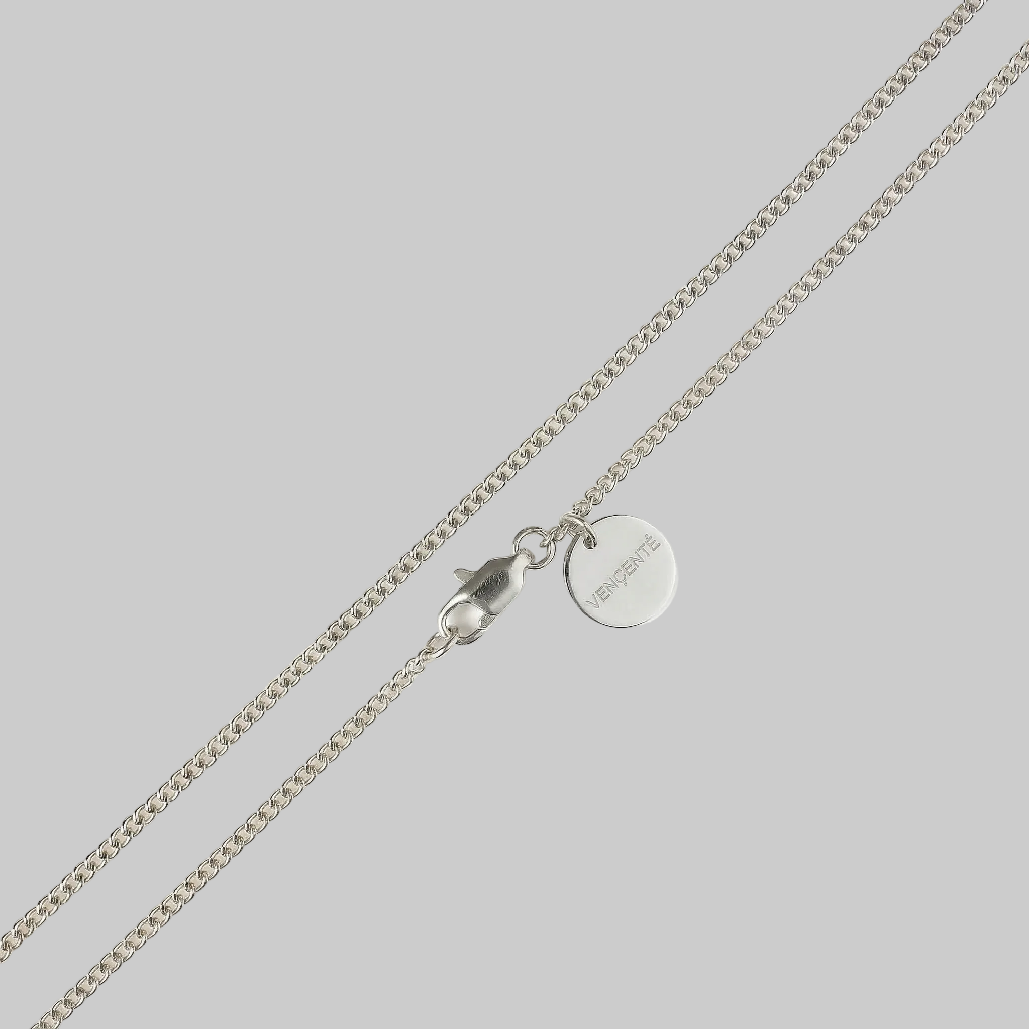 Cuban Chain 2MM (White Gold)