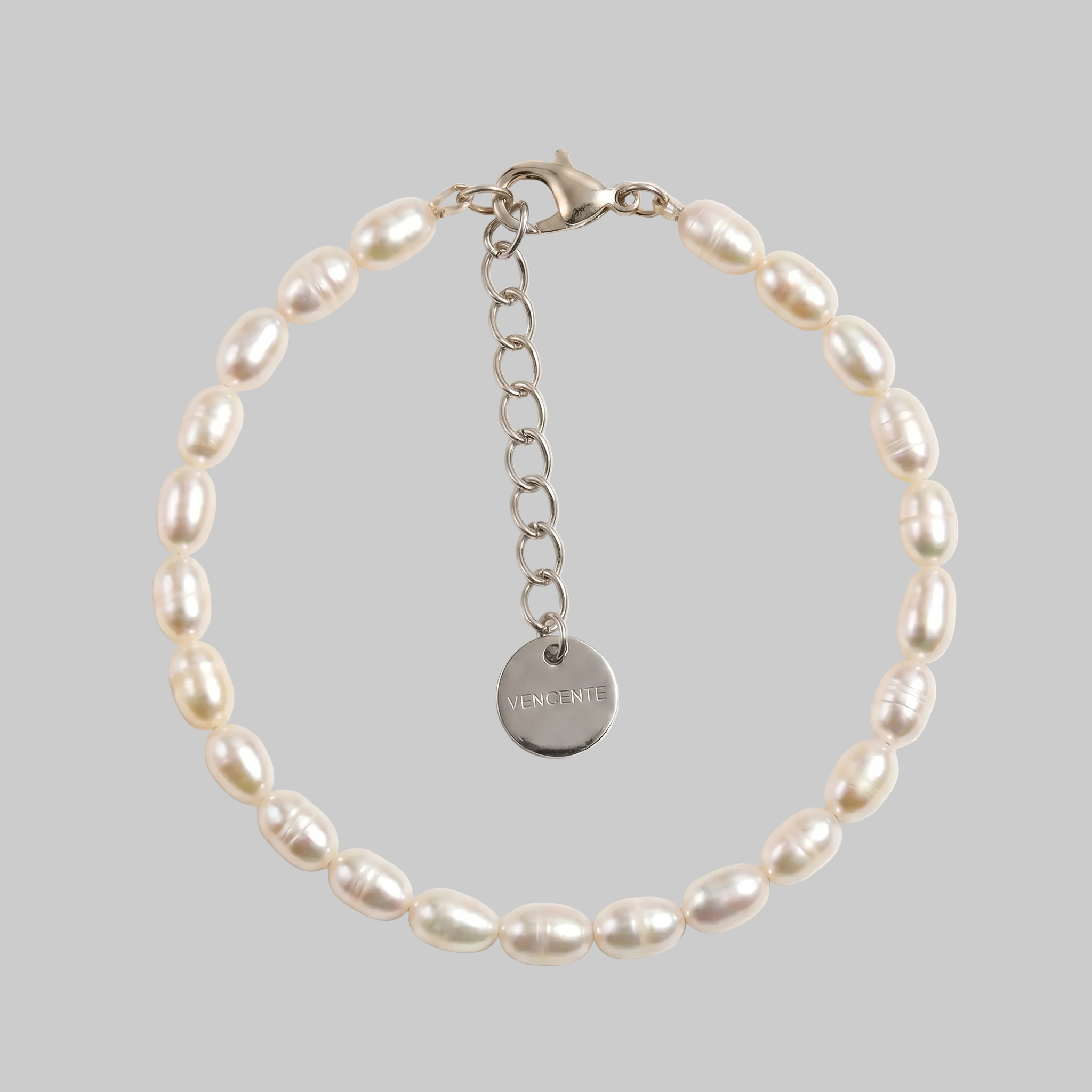 Freshwater Pearl Bracelet (White Gold)