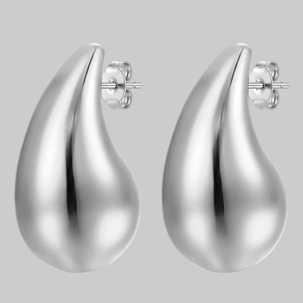 Cleo Earrings (White Gold)