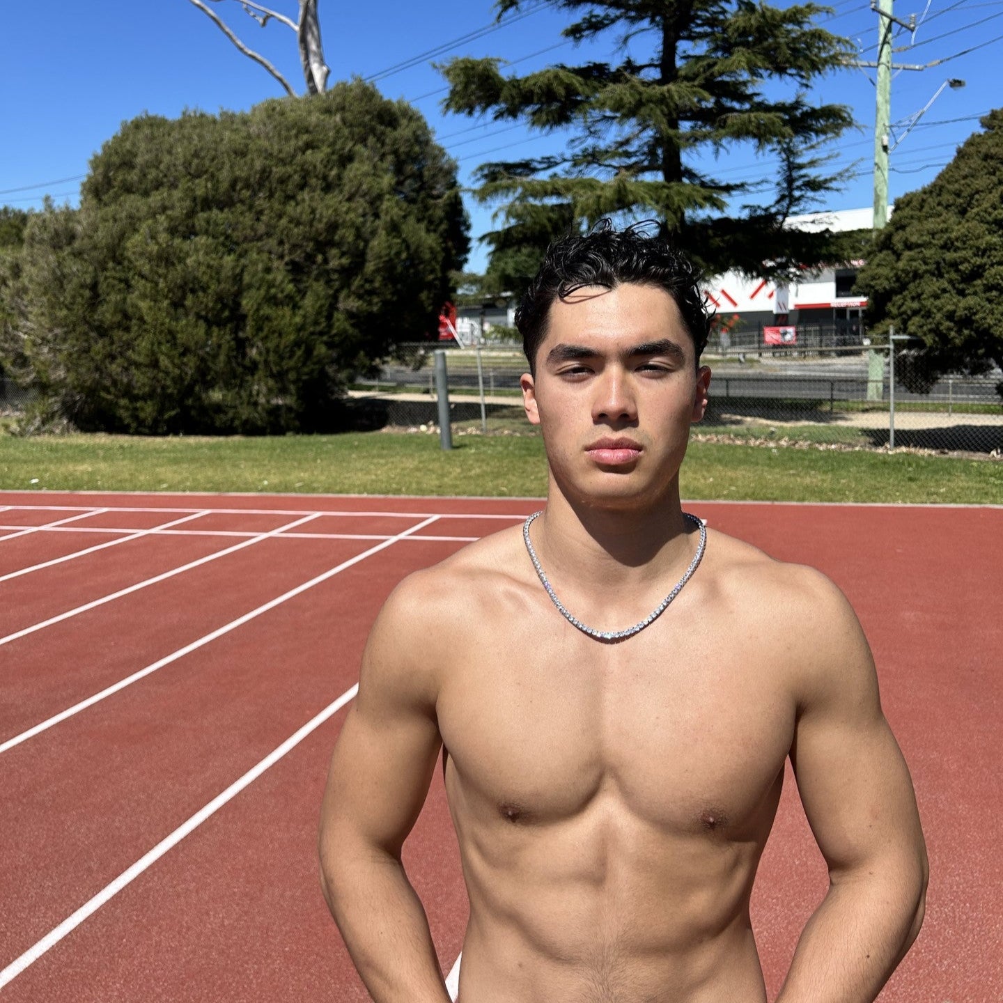 Tennis Chain 5MM (White Gold)